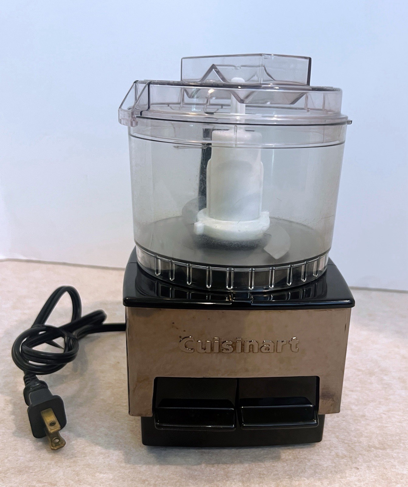Cuisinart Mini Prep Food Processor DLC-1BCH Classic 2 Speed BLack/Silver Tested