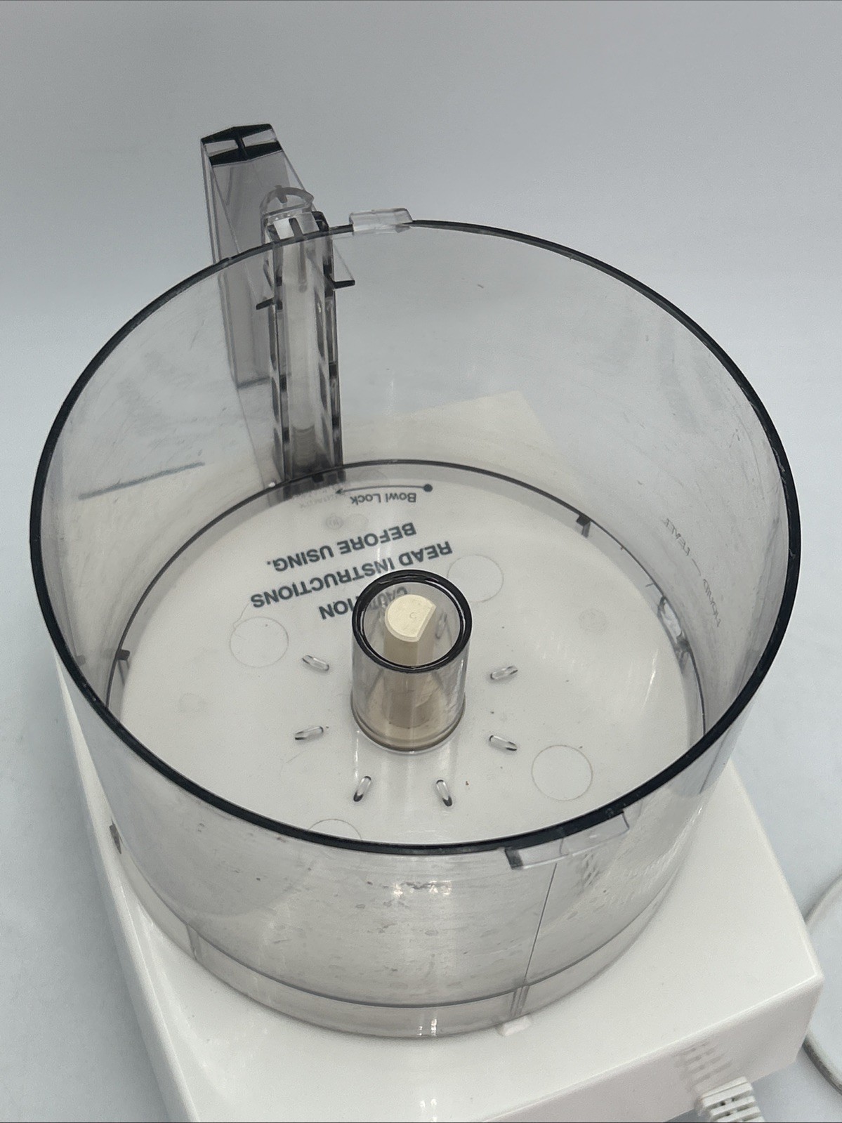 Cuisinart DLC 5SA Original Food Processor 7 Cup White Tested Works 1994