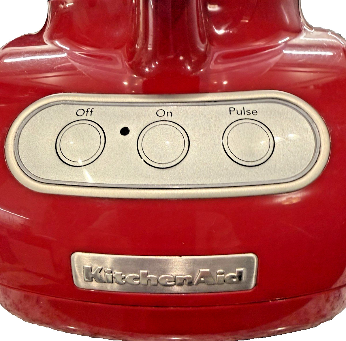 KitchenAid KFP720ER2 7 Cup Food Processor Empire Red Retro Tested Works