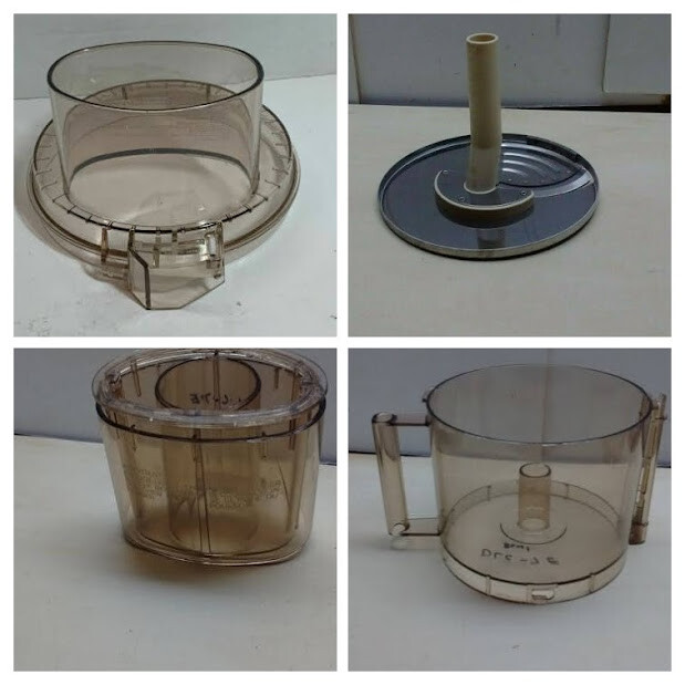 Cuisinart Food Processor Lid Pusher Model DLC-7E Disc DLC-023 [Pick Part|