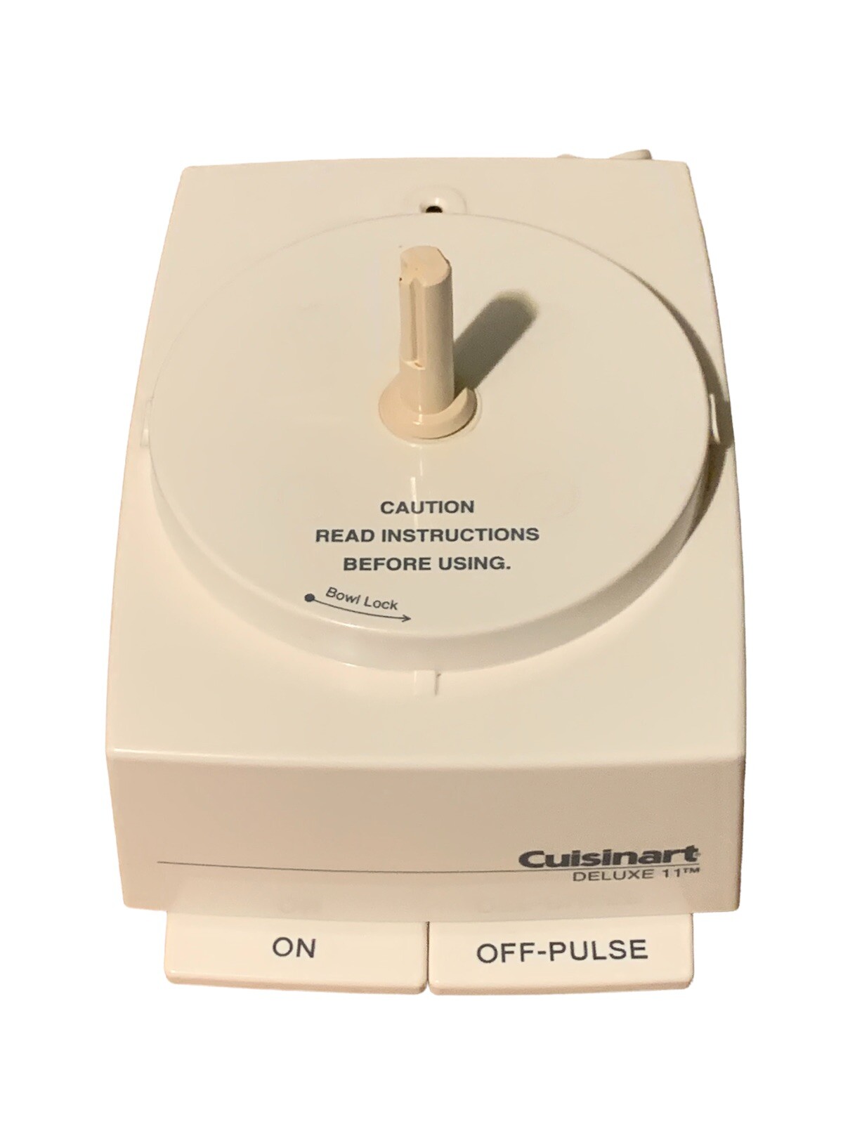 Cuisinart Chrome Silver Deluxe 11 Food Processor DFP-11TX Motor Base ONLY