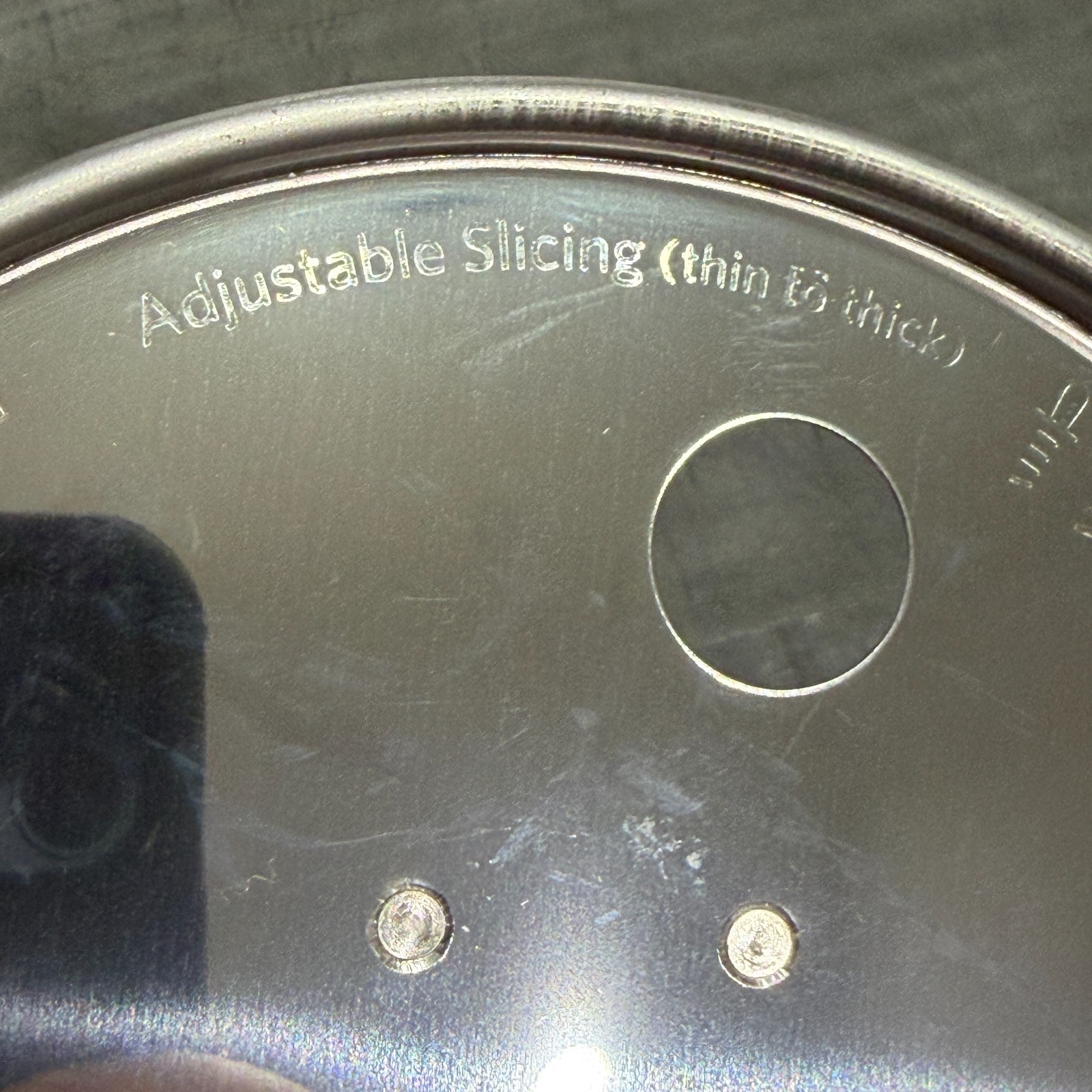KitchenAid Food Processor KFP0711CU0 Slicer Adjustable Disc KFP07ASL Blade Cut