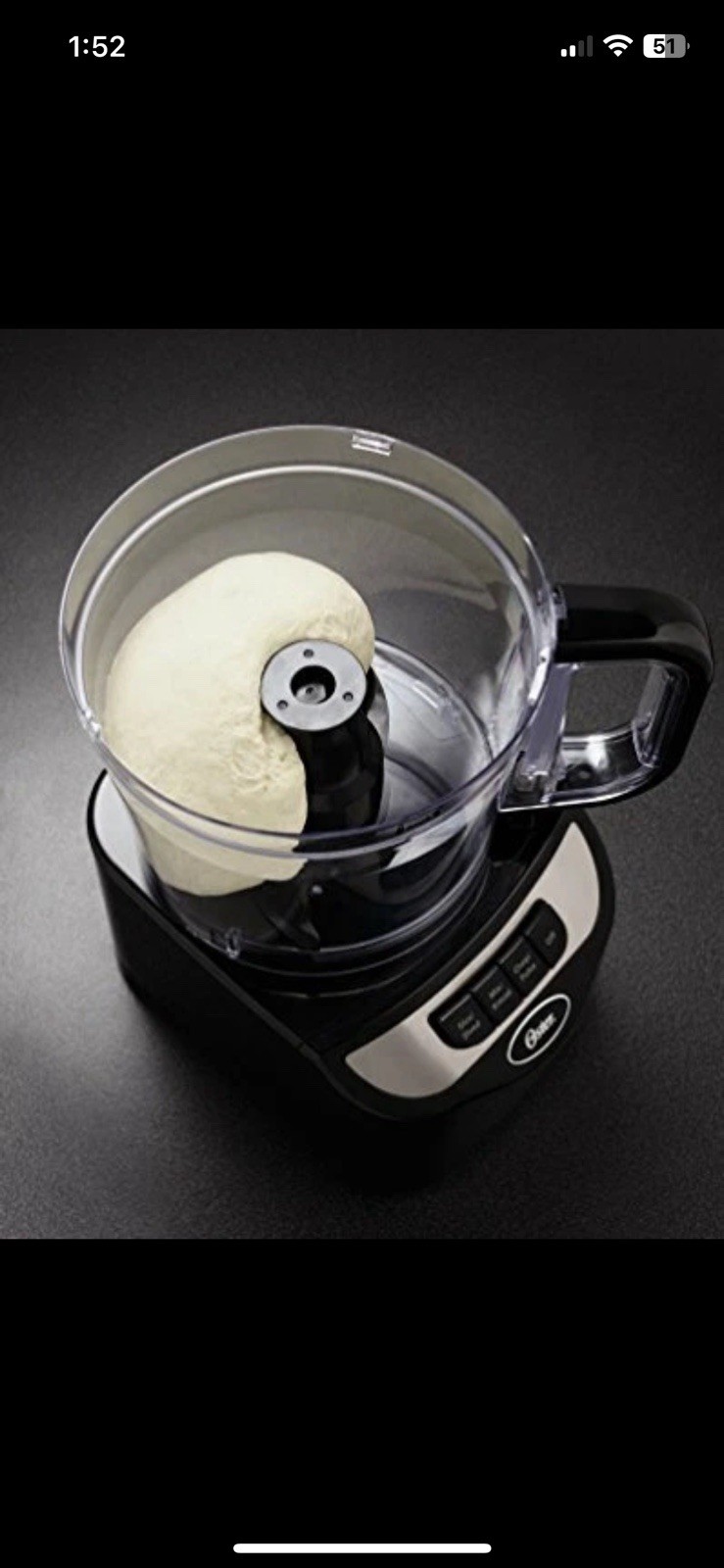 Oster FPSTFP1355 2-Speed 10-Cup Food Processor, 500-watt, Black