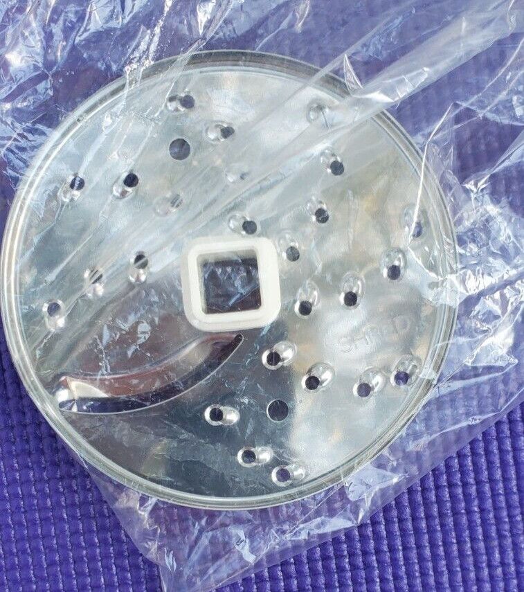 NEW! West Bend Food Processor Model 6491 Part, Reversible Disc Slice Shred