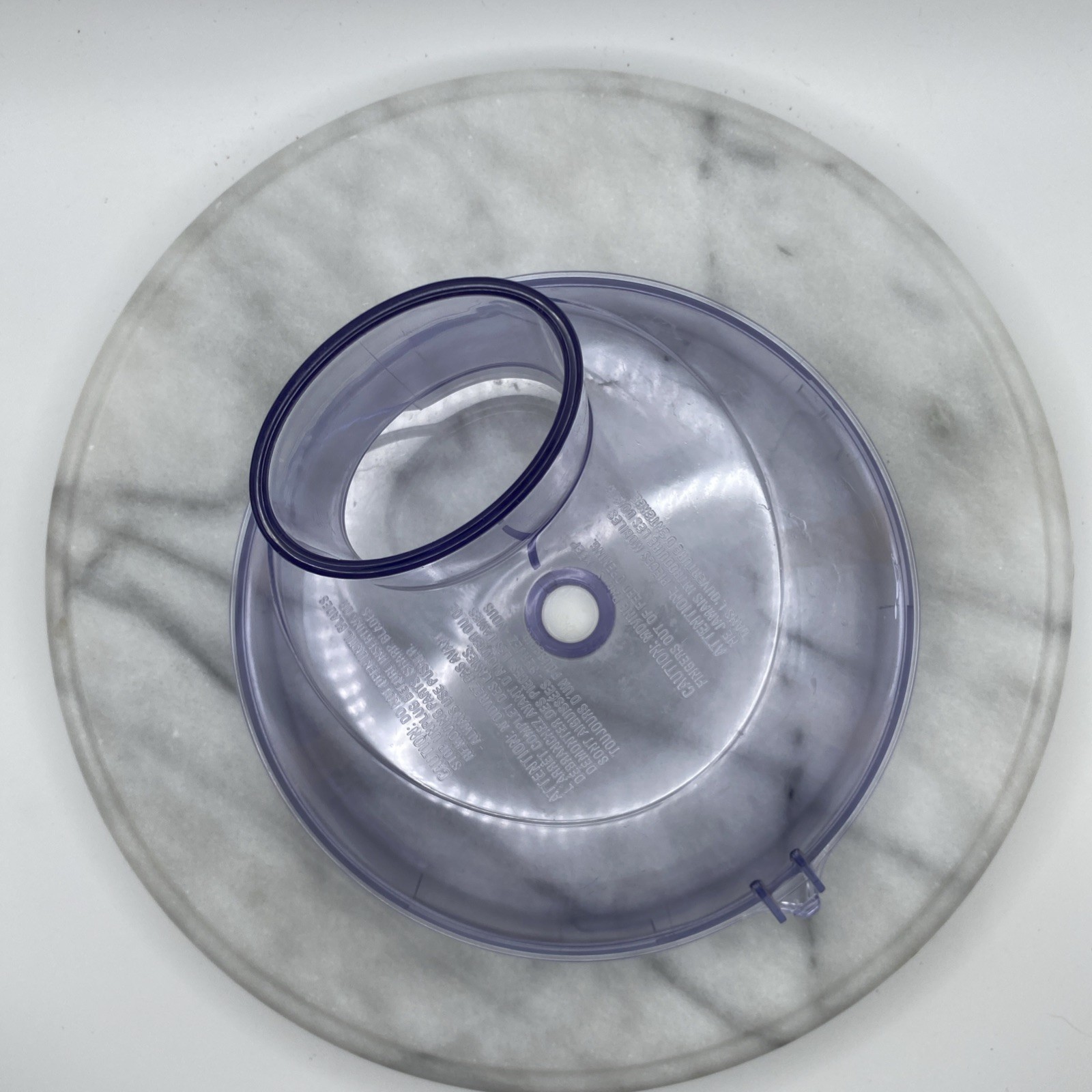 Hamilton Beach Food Processor 70550 FP09 Replacement Plastic Locking Lid Clear