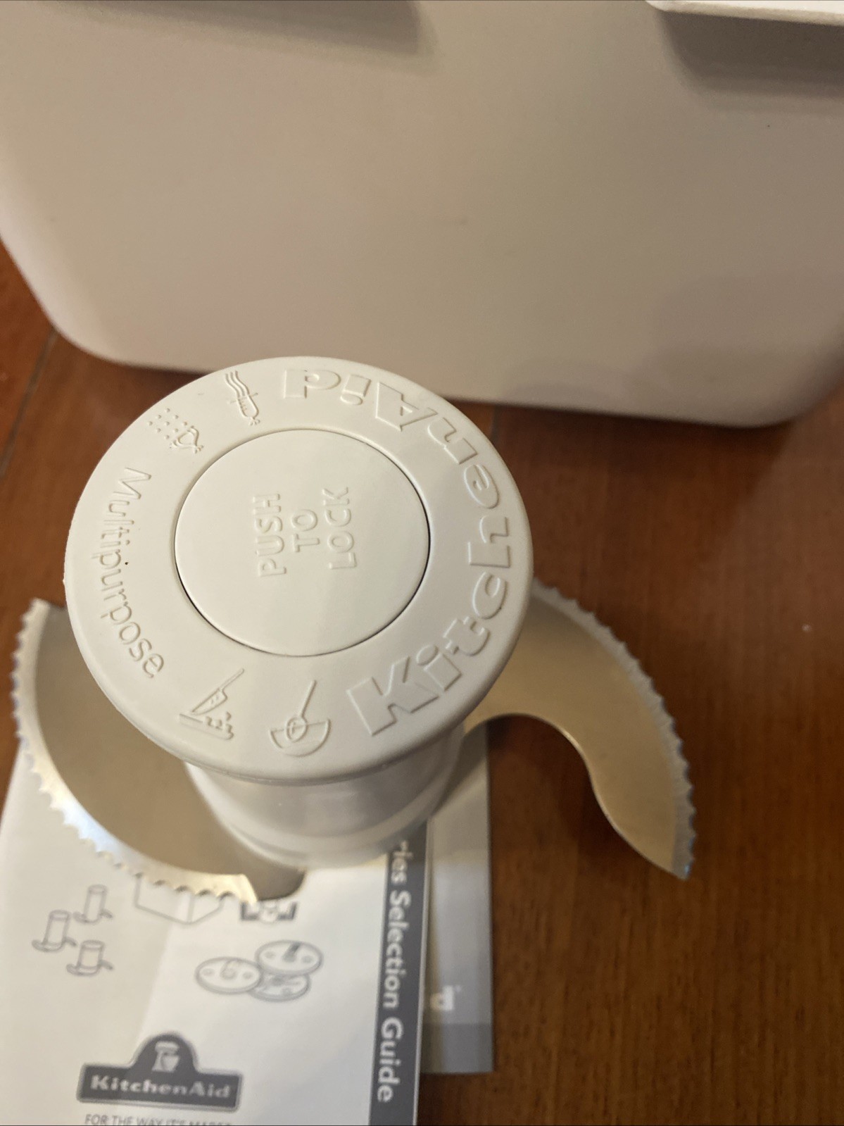 KitchenAid Food Processor Attachments Accessories blades W/ storage Caddy