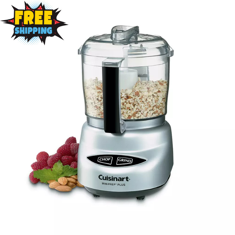 Cuisinart Mini-Prep Plus Food Processor 21 Oz Stainless Steel Blade