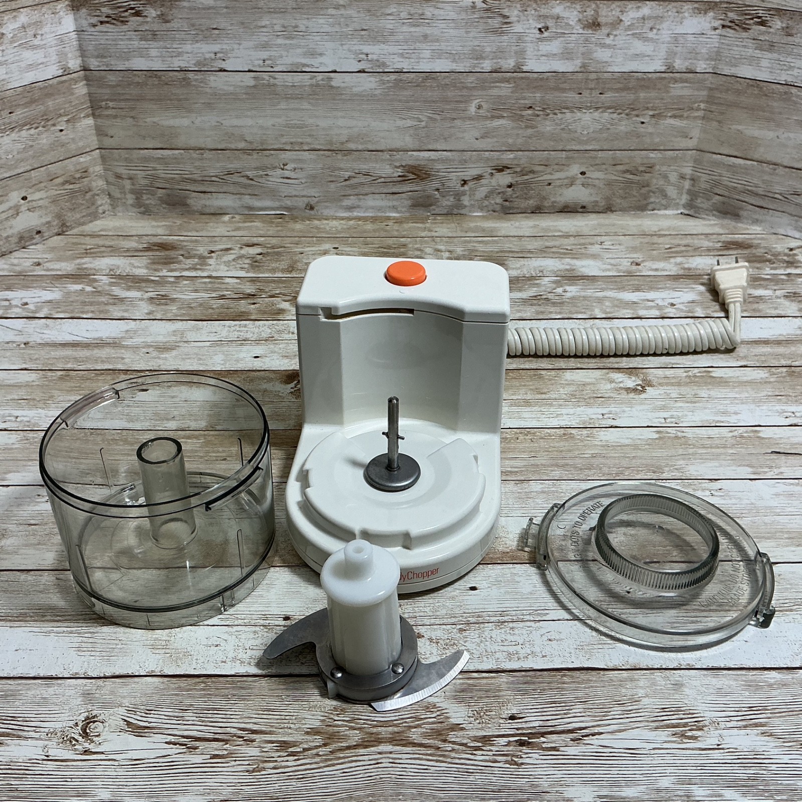 Black & Decker HandyChopper Mincer Mini Food Processor VTG Tested & Working