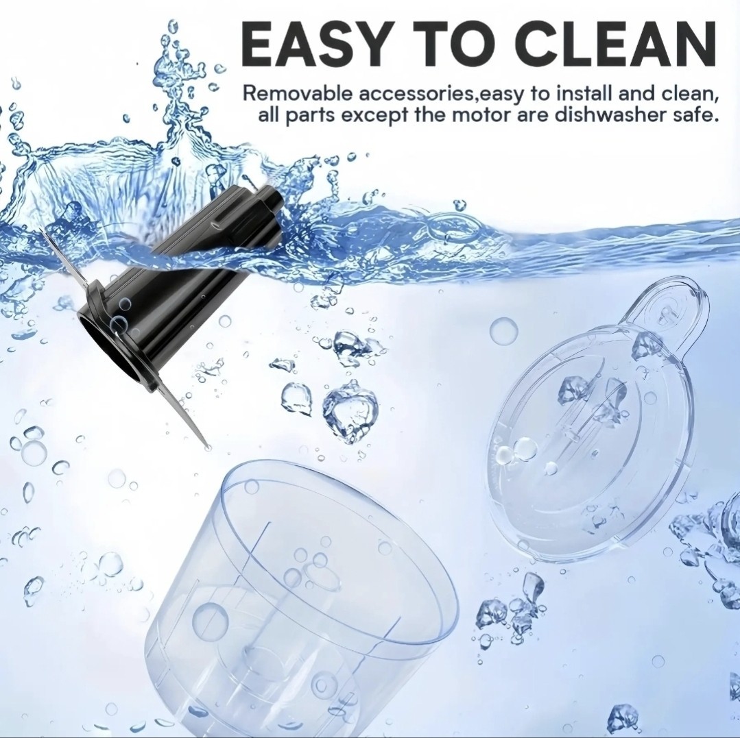 NEW 1.5 Cup/12oz Electric Food Chopper for Dicing Kitchen