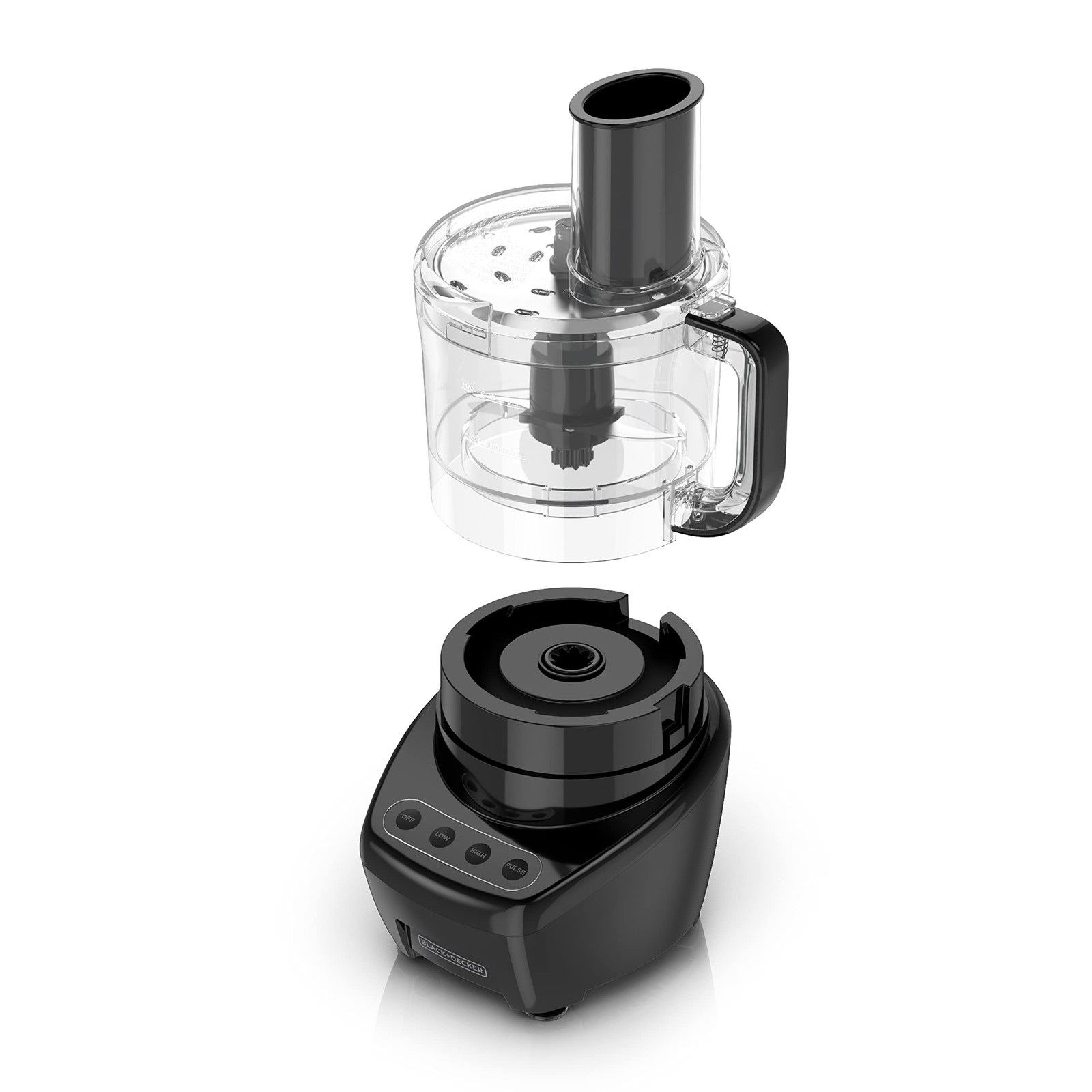 3in1 Easy Assembly 8Cup Food Processor, Stainless Steel SBlade, EasyClean, To…