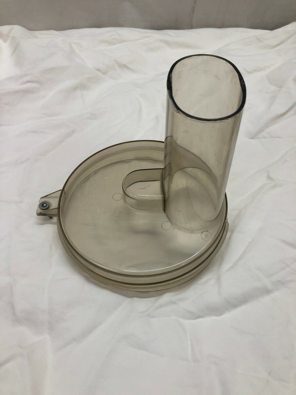 TOP LID W/CHUTE FOR WORK BOWL FOR GE D3FP1B FOOD PROCESSOR