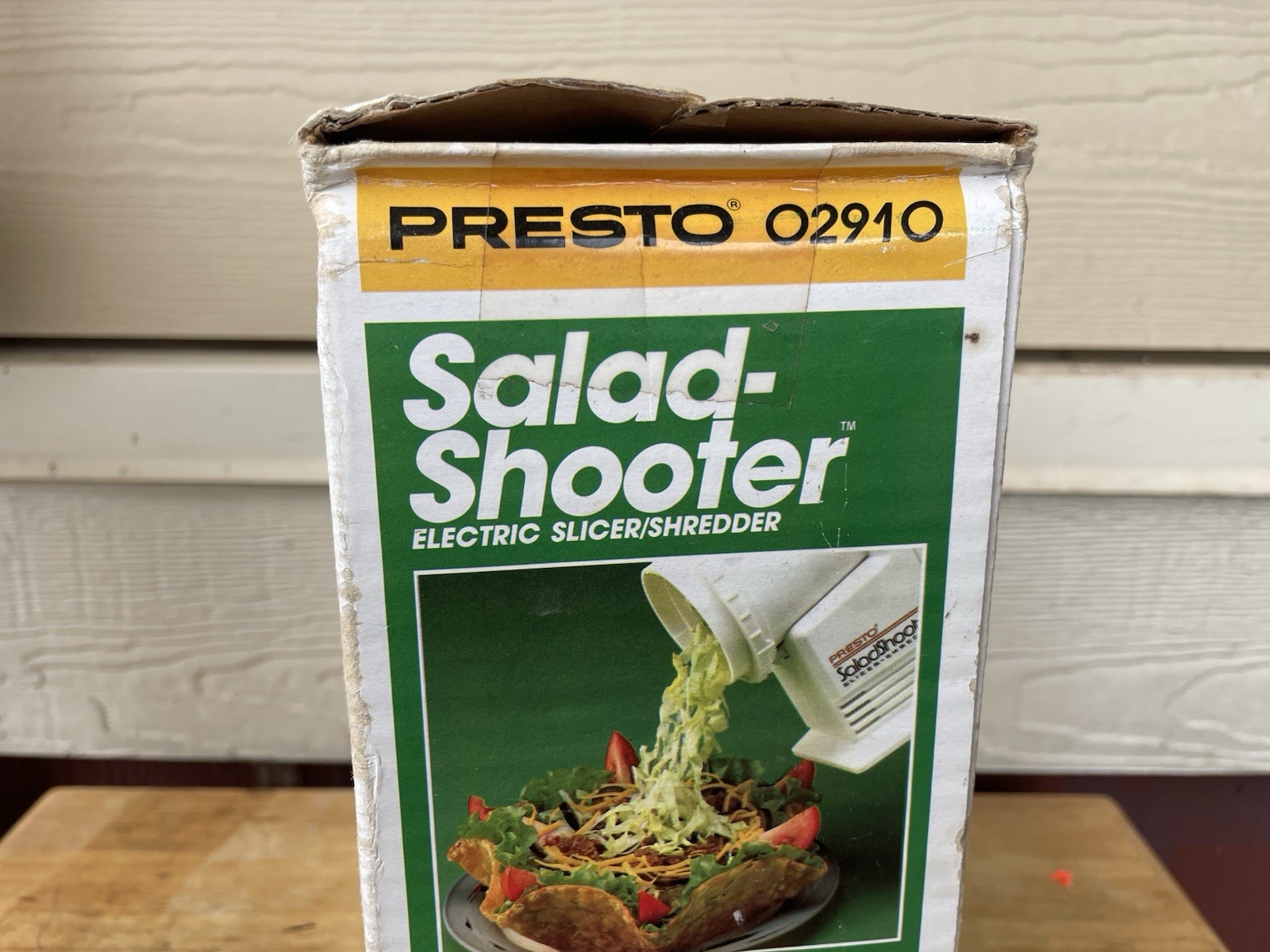 Presto Salad Shooter Electric Slicer Shredder 1993 New Old Stock #2910 Free Ship