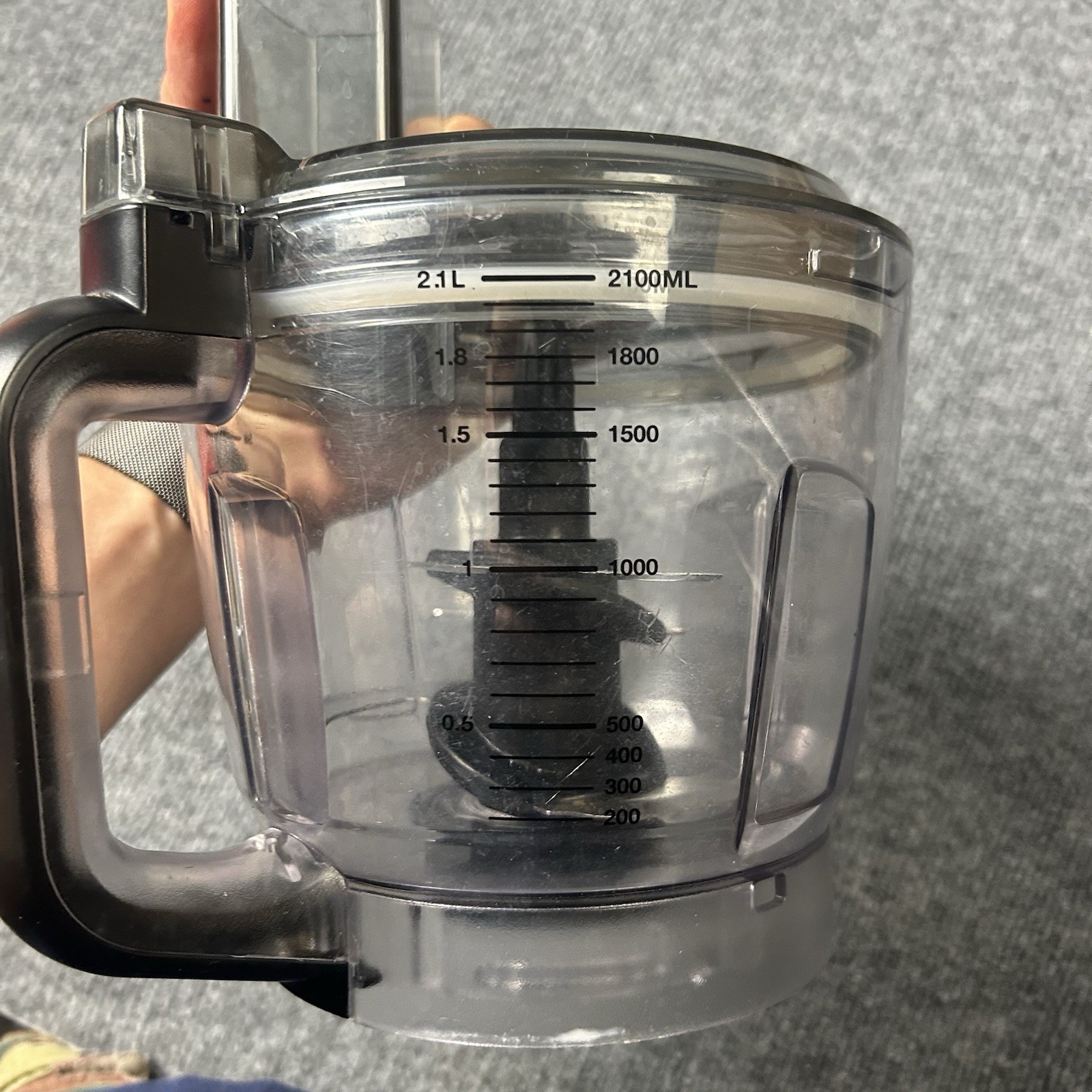 Ninja 9-Cup Food Processor Pitcher Bowl Blade BN601 OEM Replacement No Pusher