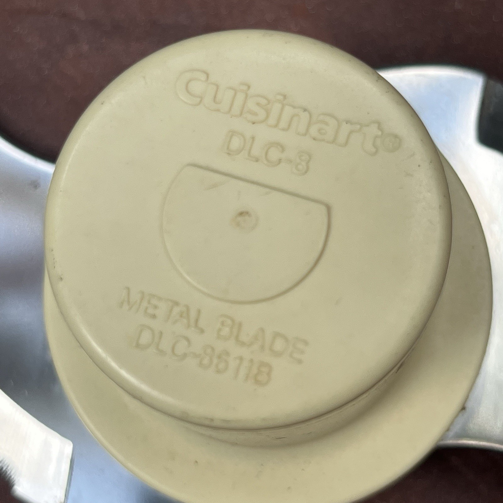 Vintage Cuisinart DLC-8 Metal S Blade OEM RIVETLESS Not Recalled DLC-8611B 3617