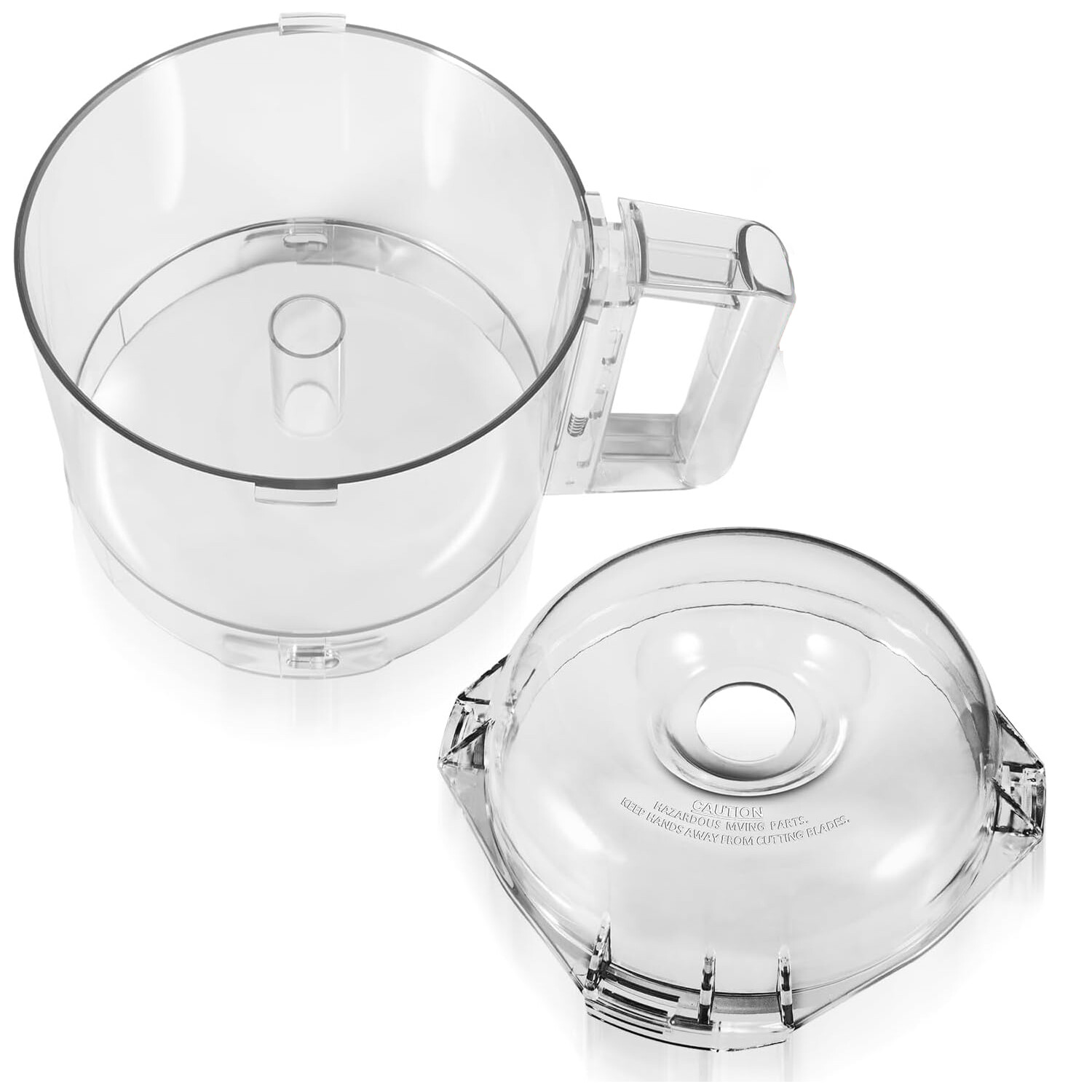 106458S Cutter Bowl Lid & 112203 Cutter Bowl For Robot Coupe R2 Food Processor