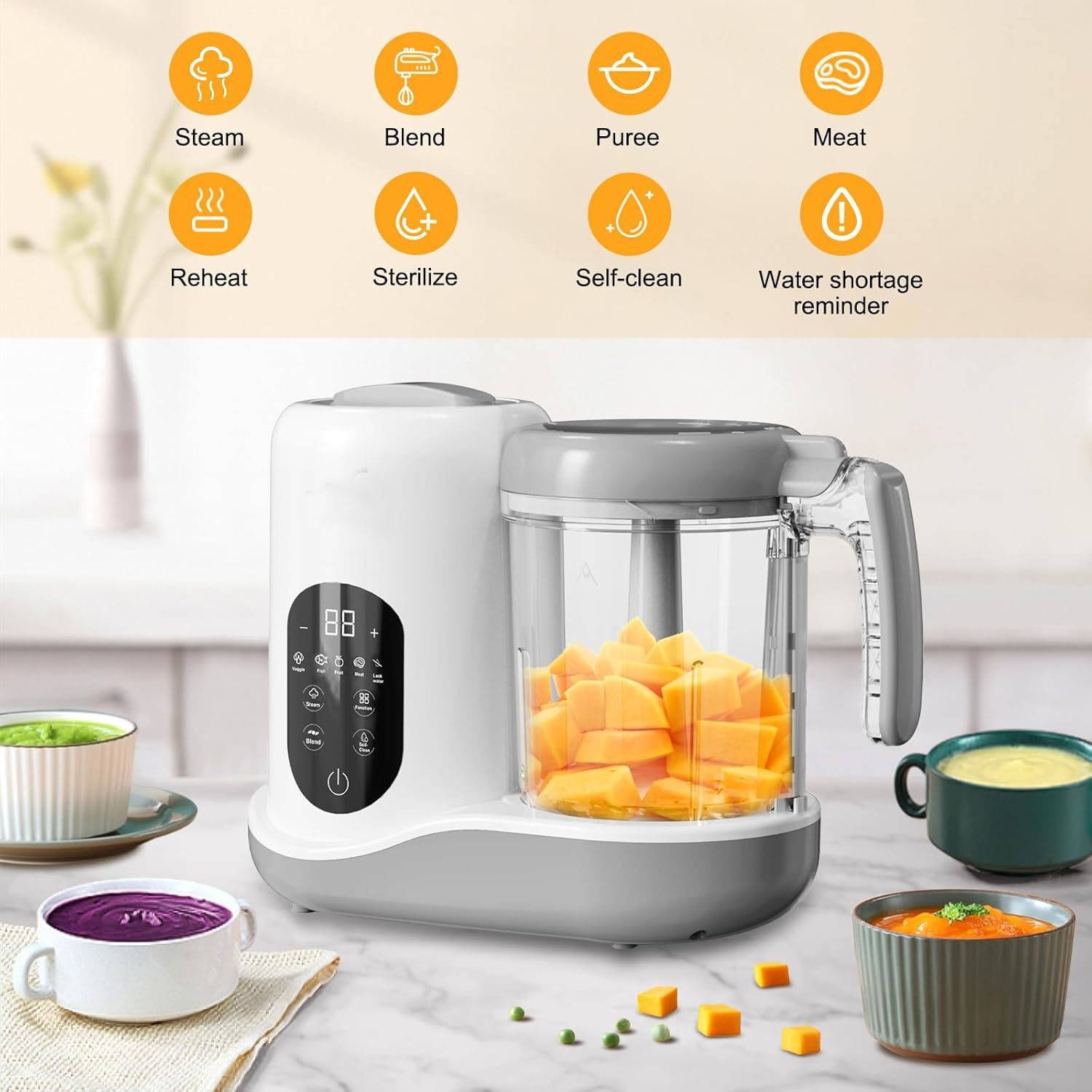 Procesador de Alimentos para Bebés | Procesador de Alimentos para Bebés en un So