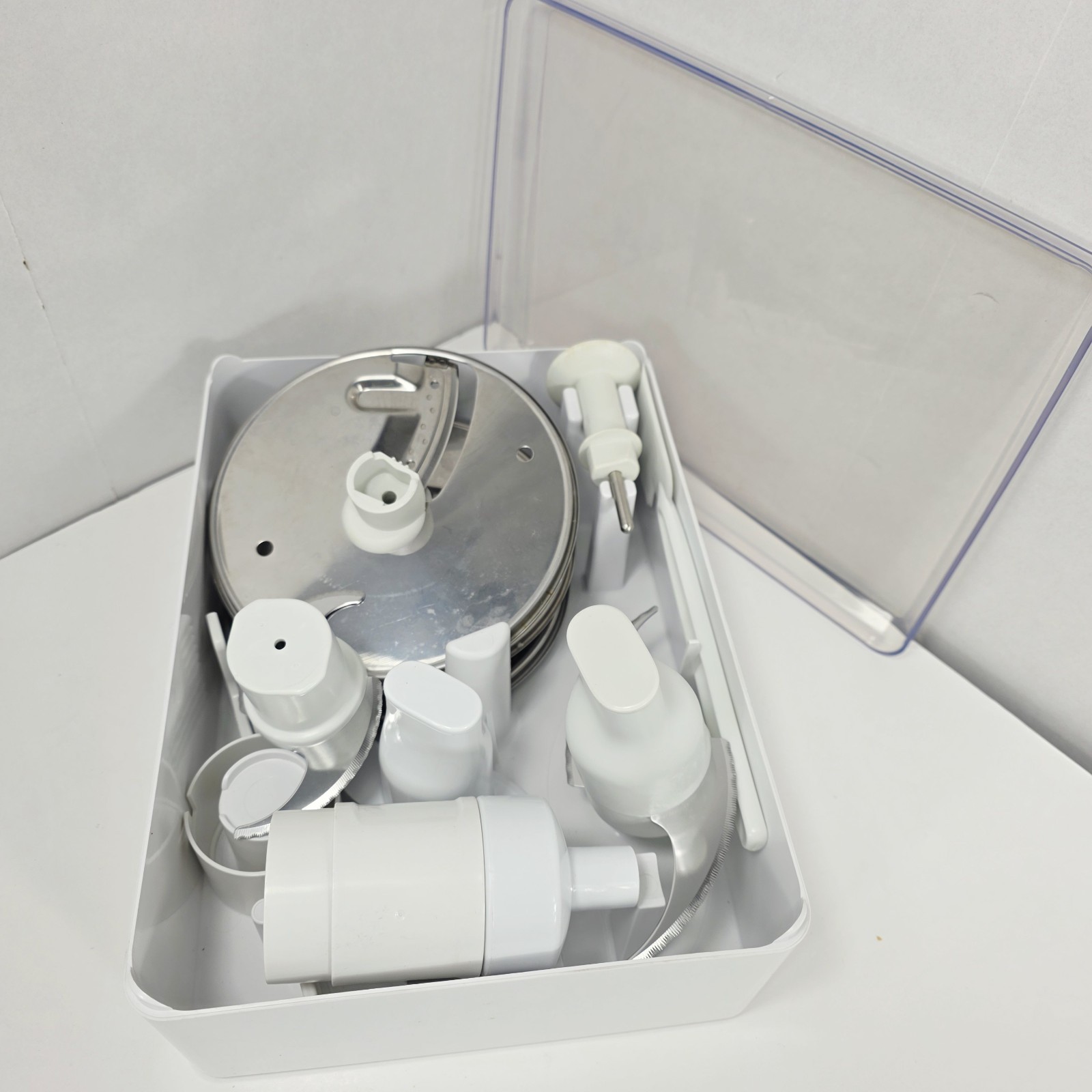 KitchenAid 12 Cup Food Processor White W/ Accessories & 4-Cup Bowl KFP760WH3