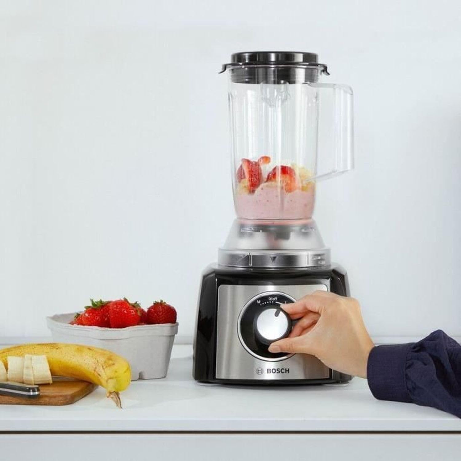 Bosch MCM3501M 800 Watts Food Processor, Black 220V