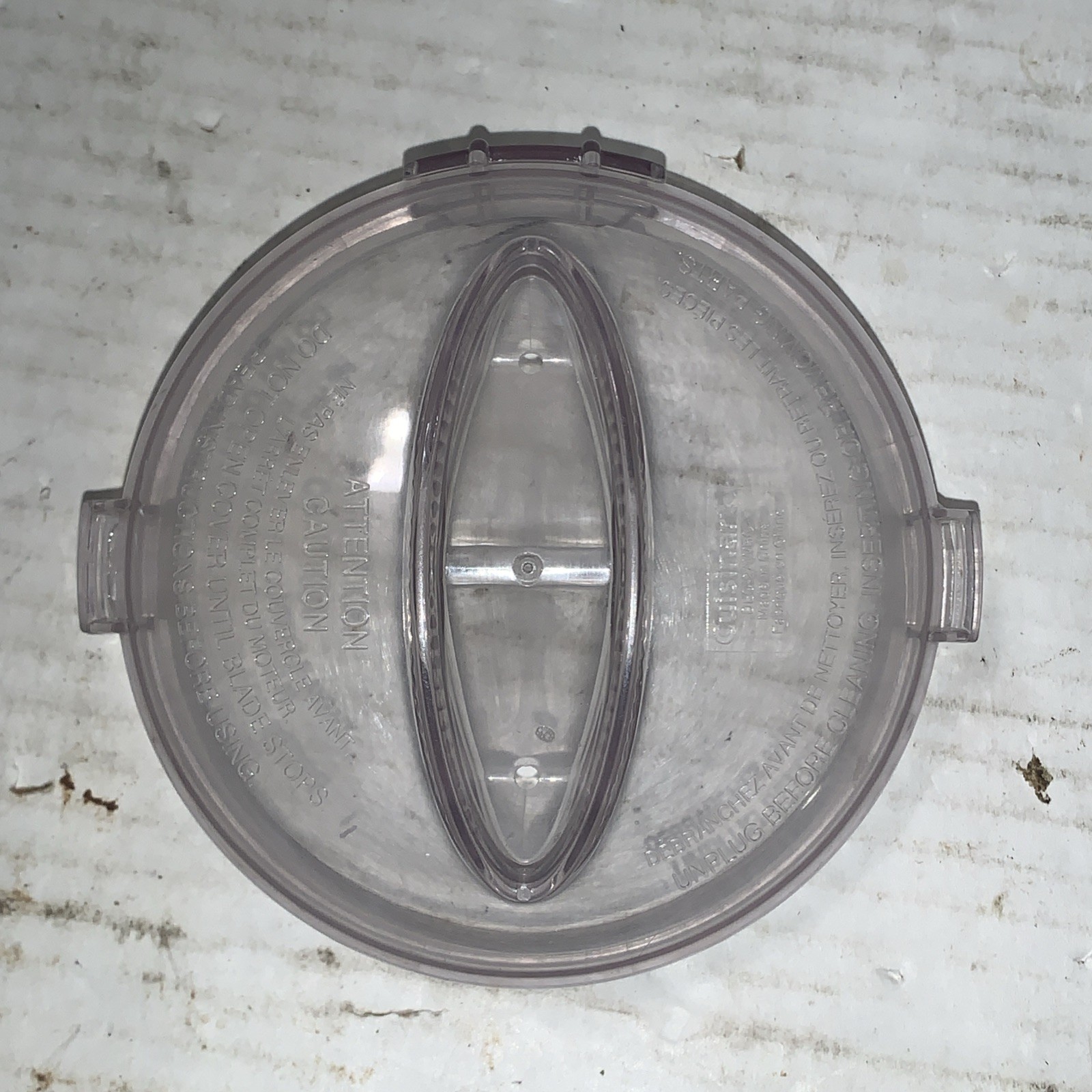 Cuisinart DLC-2AWB Work Bowl DLC-2AWBC Lid Mini Prep Plus DLC-2A Part OEM Blue