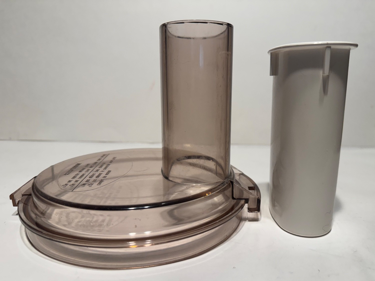 Cuisinart Food Processor Model CFP-9A Bowl Lid and Pusher