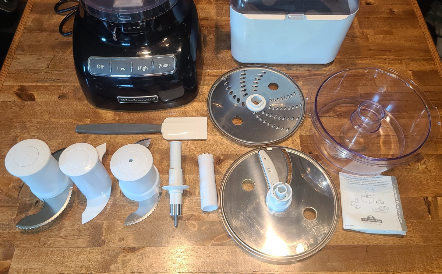 KitchenAid KFP1333 13-Cup Food Processor w/ Case of Accessories and Blades