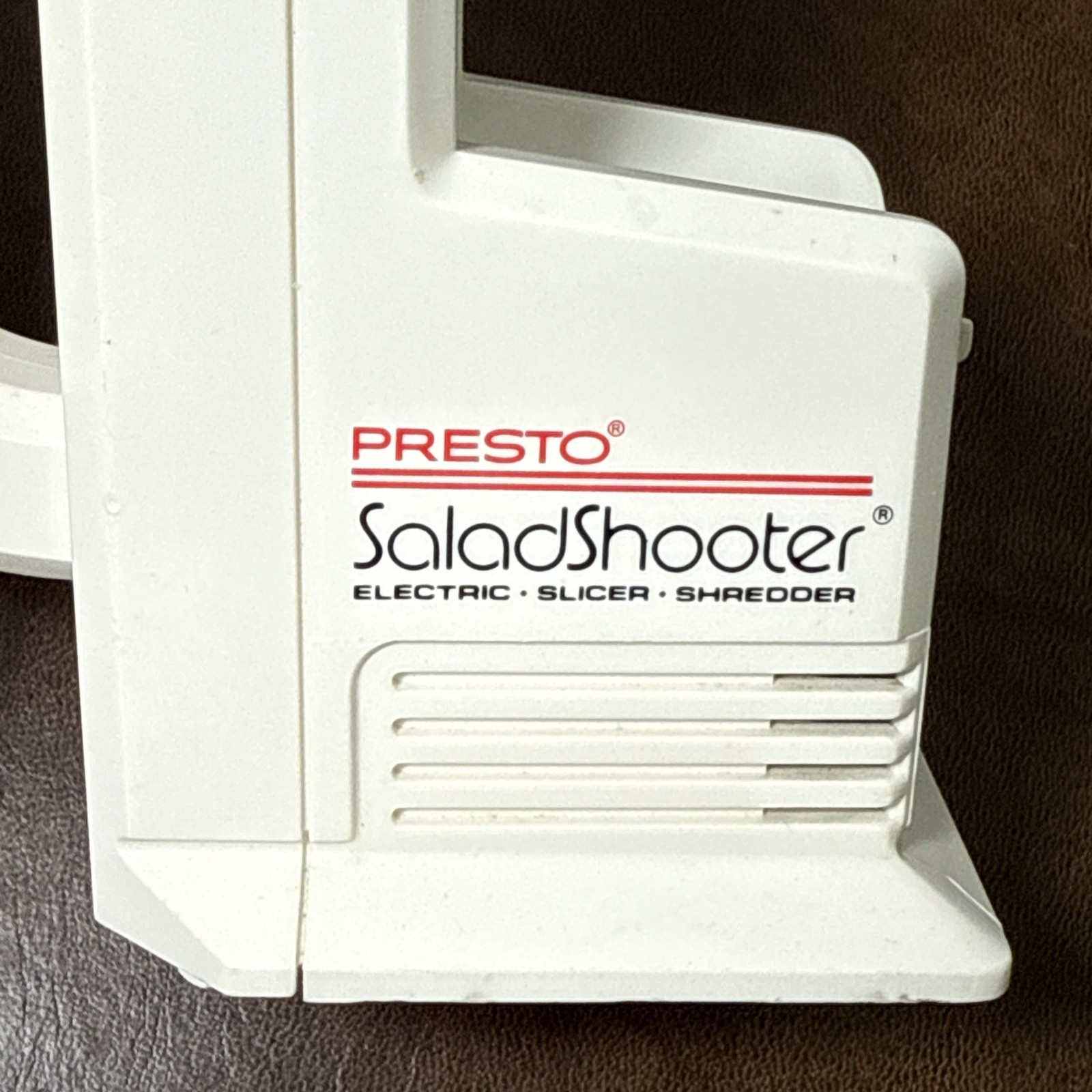 Presto Salad Shooter Model 0291001 Replacement Base Unit – Off White EUC