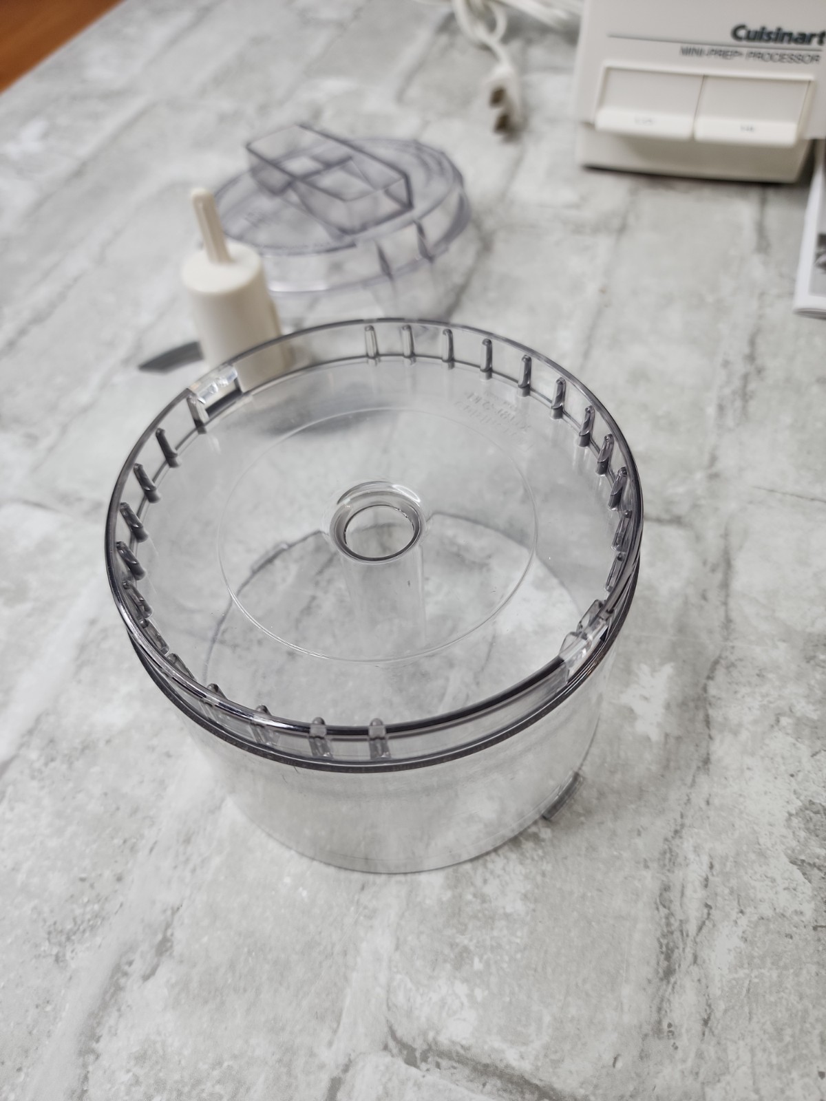 Cuisinart Mini Prep Food Chopper Processor DLC-1TX White with Original Box