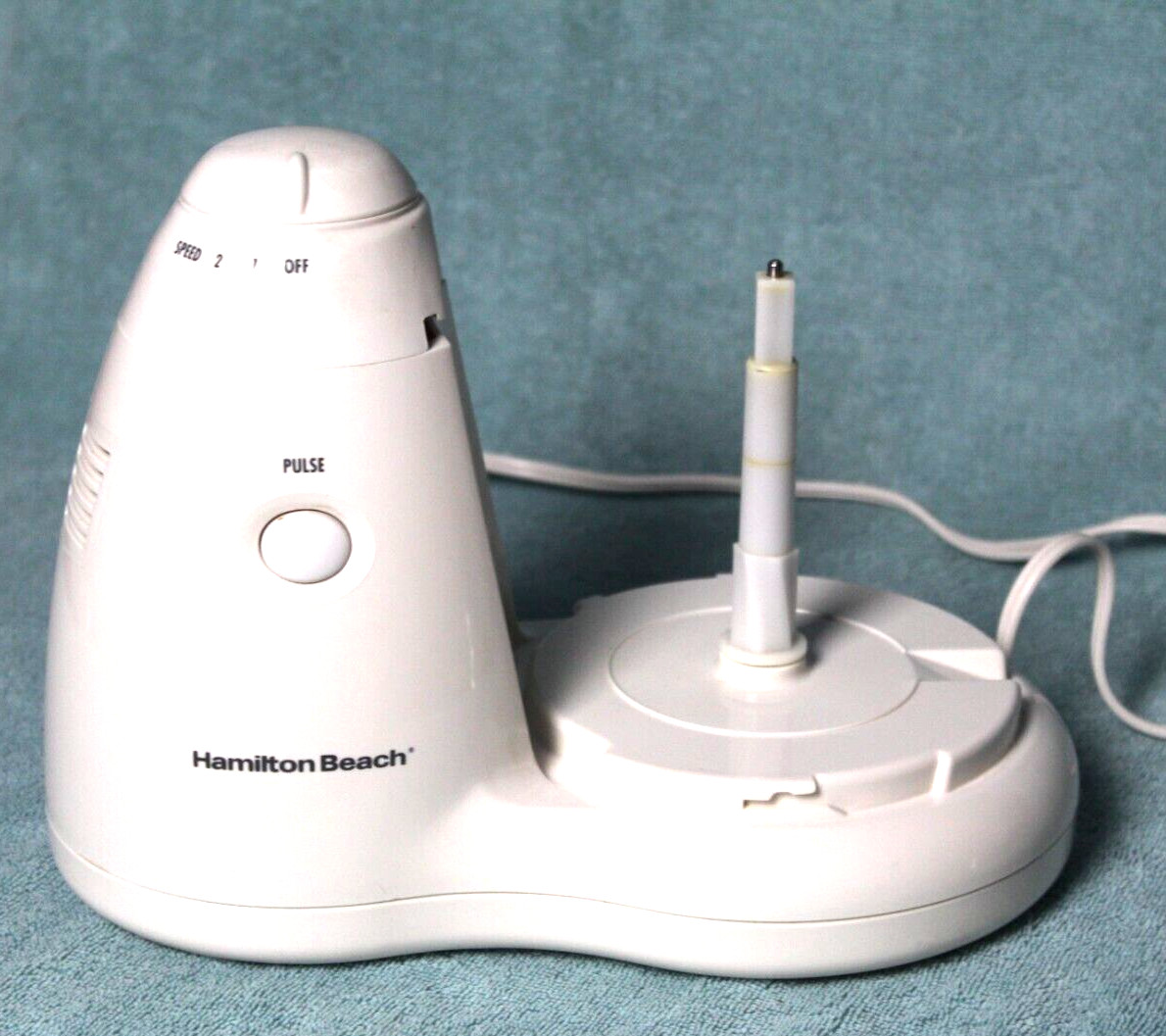 Vintage Hamilton Beach Food Processor #70550 Parts Only Not Working Used