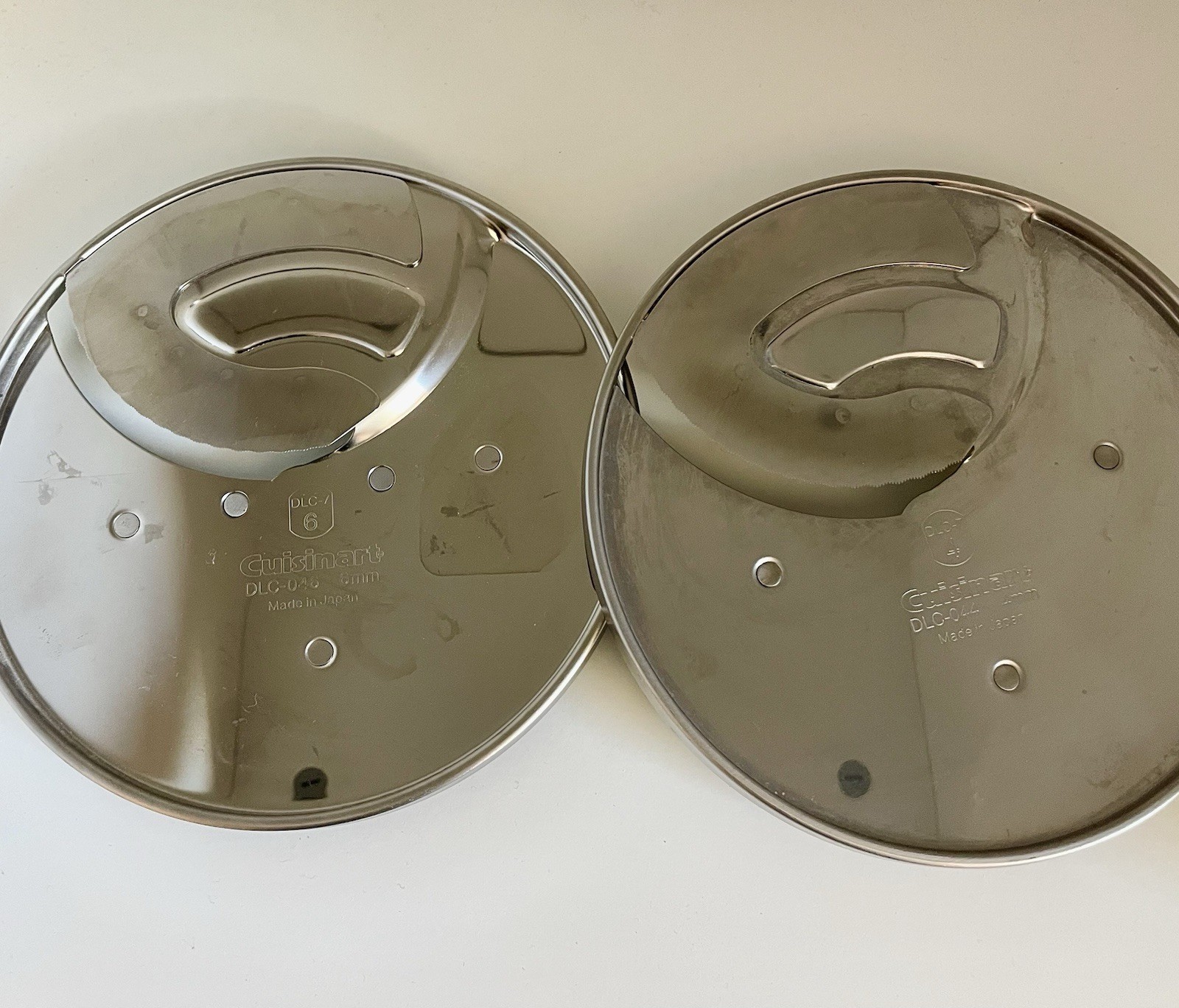 Cuisinart Complete DLC-7 Disc Set DLC-070 9 Discs Blades Made In Japan