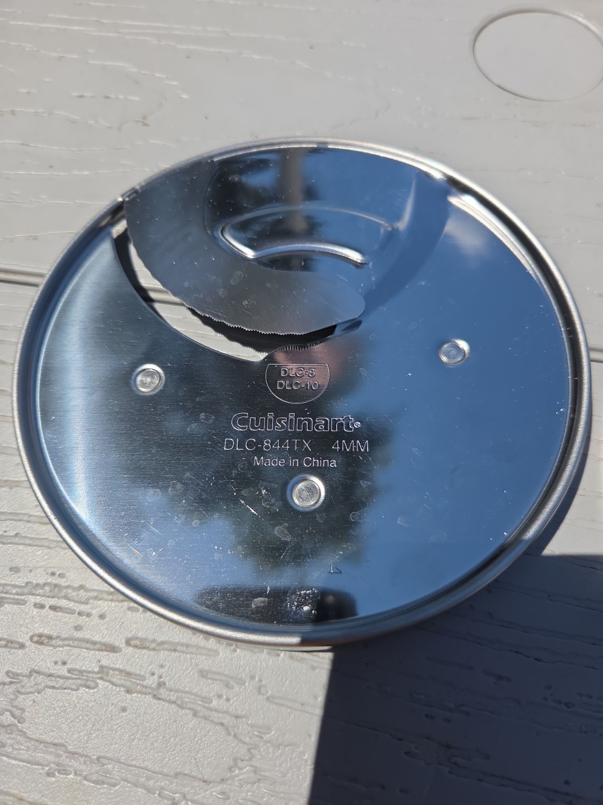 3 Cutting Blade Disc Holder Cuisinart Food Processors DLC 8 DLC 10-DH Stackable