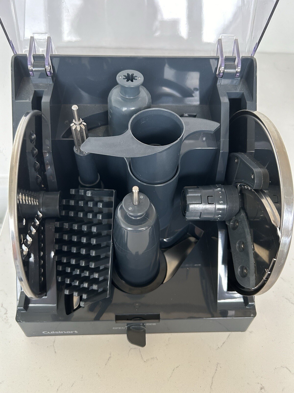 Cuisinart Elemental FP-11/13SC Food Processor Blades & Accessories +Storage Case