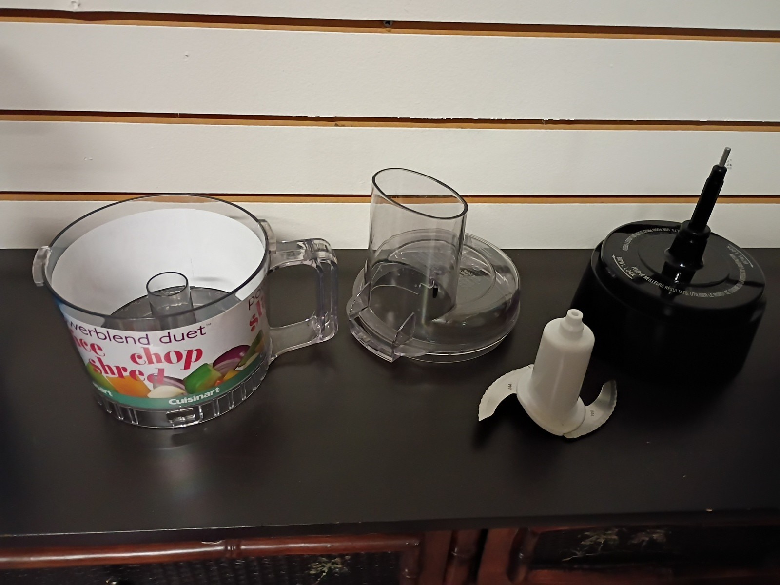 Cuisinart Powerblend Duet Processor LID, BOWL, BASE & BLADE Replacement AFP-7C