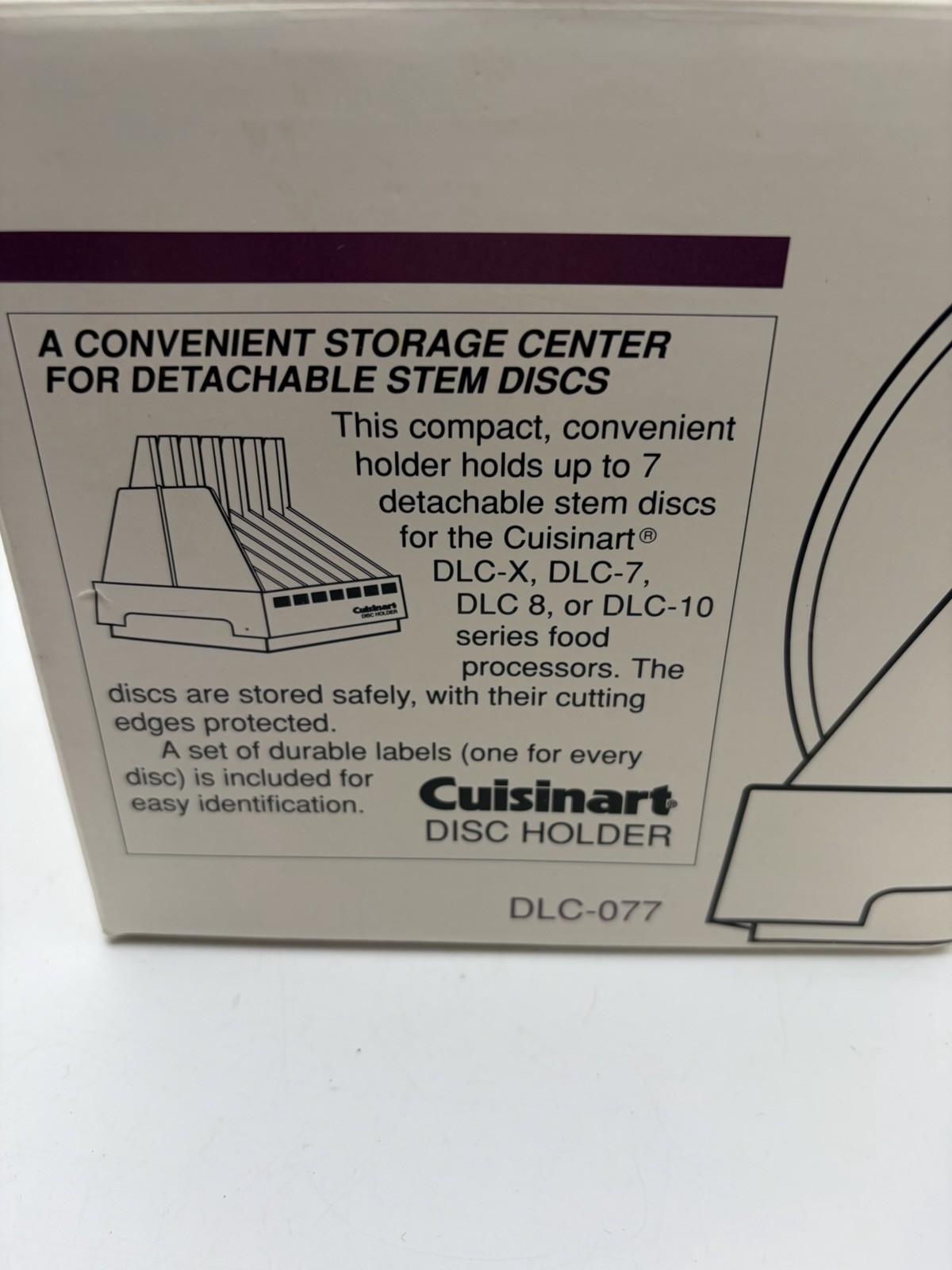 Cuisinart DLC 7 8 10 Food Processor Disc Blade Set of 7 Blades New Japan