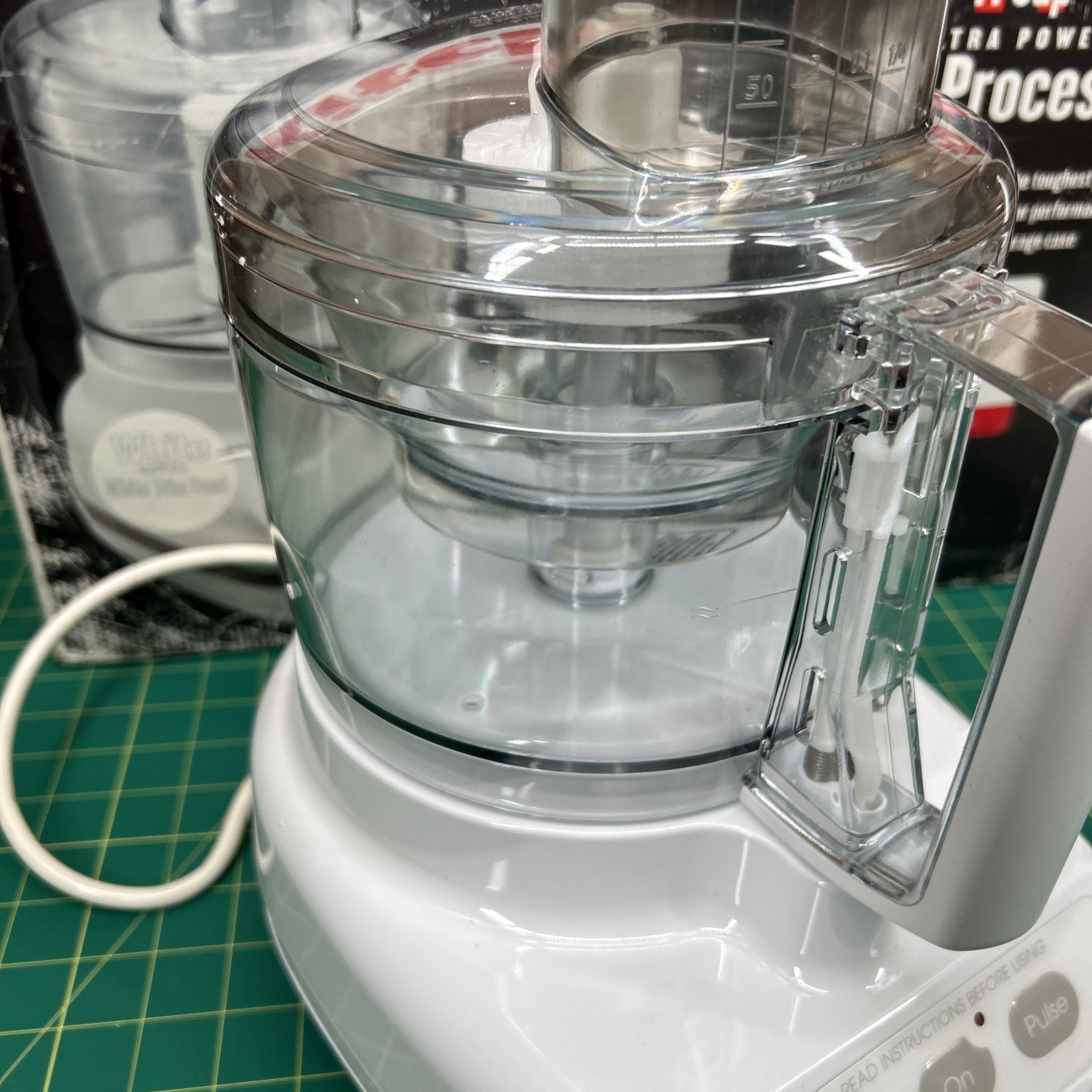 KitchenAid Ultra Power Food Processor 11 Cup KFP-600 WHITE Attachments ORG BOX