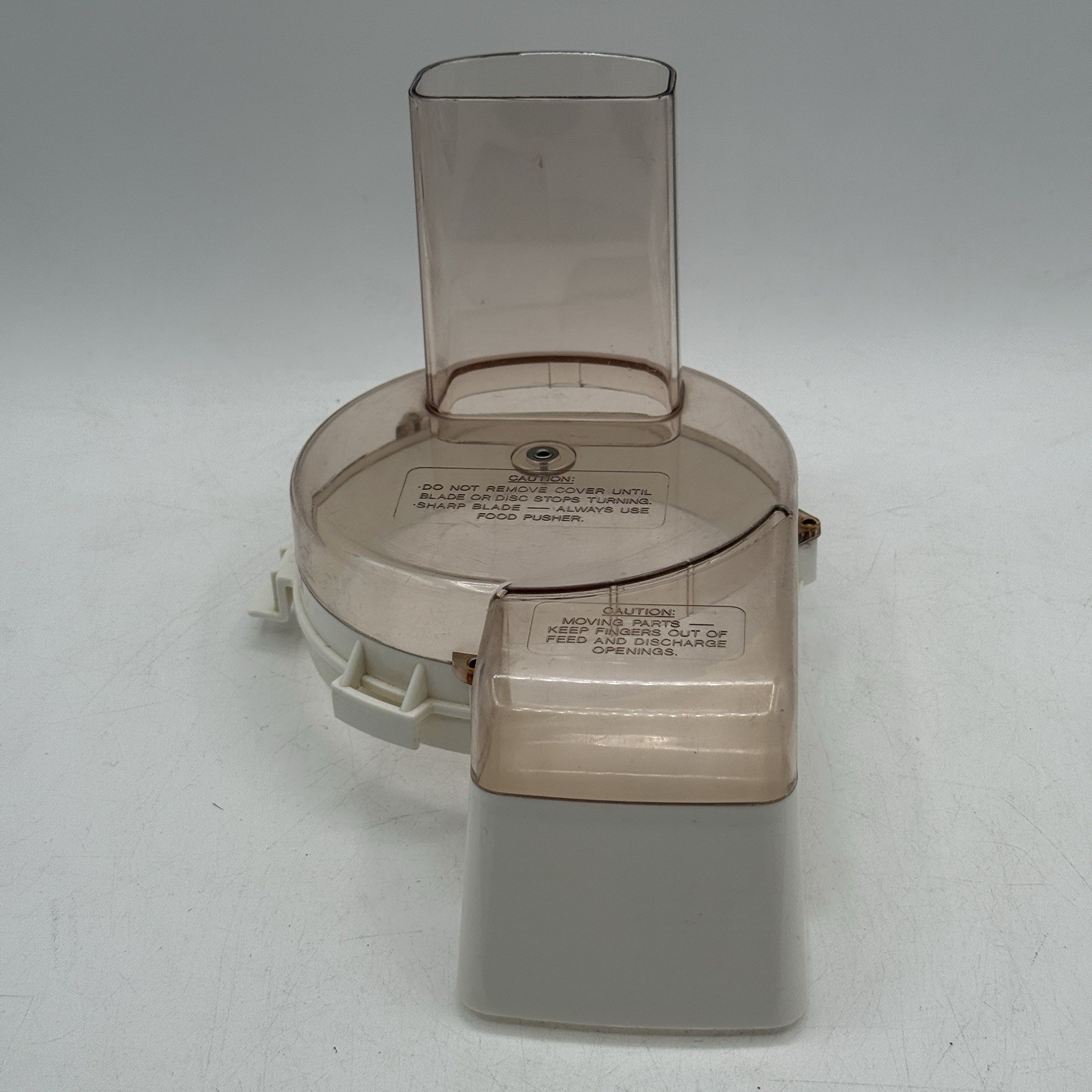Hamilton Beach Scovill Emmie Food Processor 544 Food Chute/Lid Cover NO PUSHER