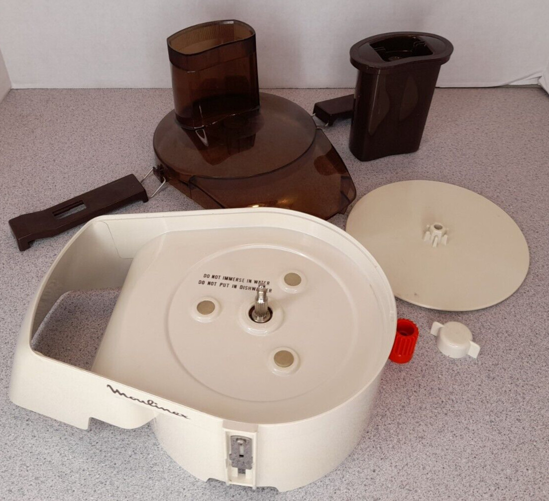 Moulinex La Machine Model 354 Top Cover Lid And Pusher to Food Processor Bowl