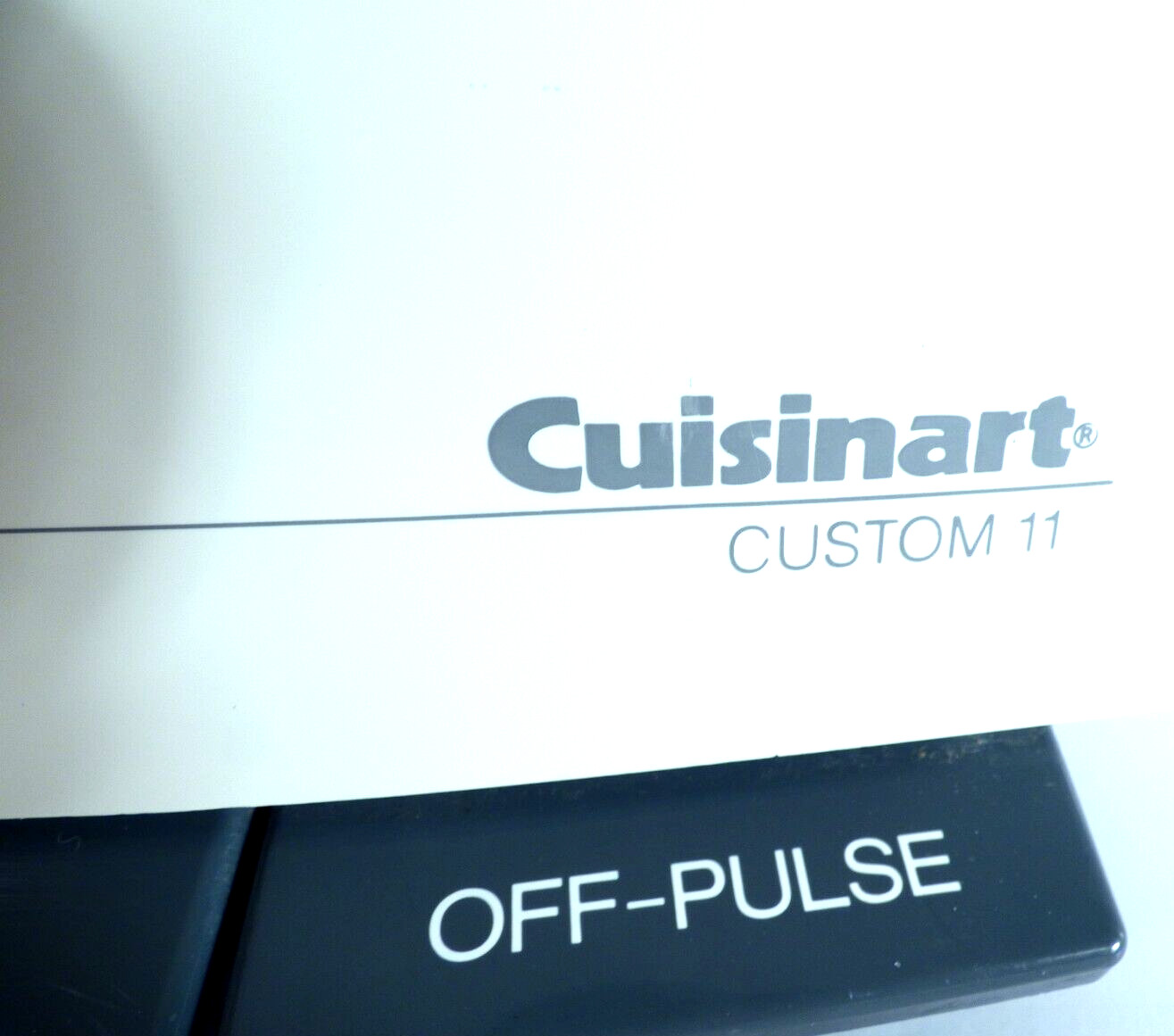 Cuisinart Food Processor Custom 11 w/ Stem Adapter, 2 slicers + Dough & S Blade