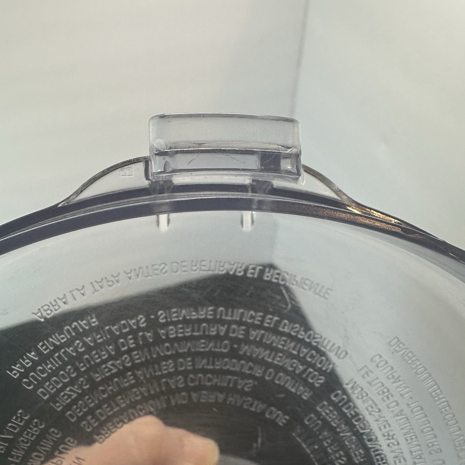 Black & Decker Food Processor Bowl Cover Top Lid OnlyFor FP1600B FP1700B FP1800B