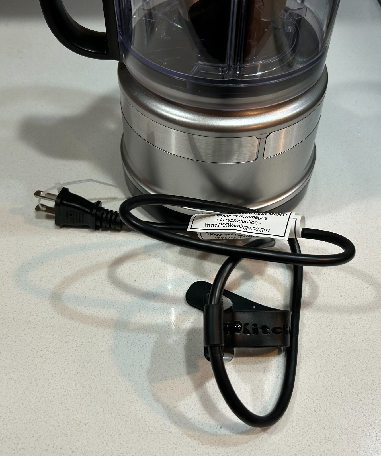 KitchenAid 3.5 Cup Mini Food Processor – KFC3516 – Light Silver: 2-Speed Chopper
