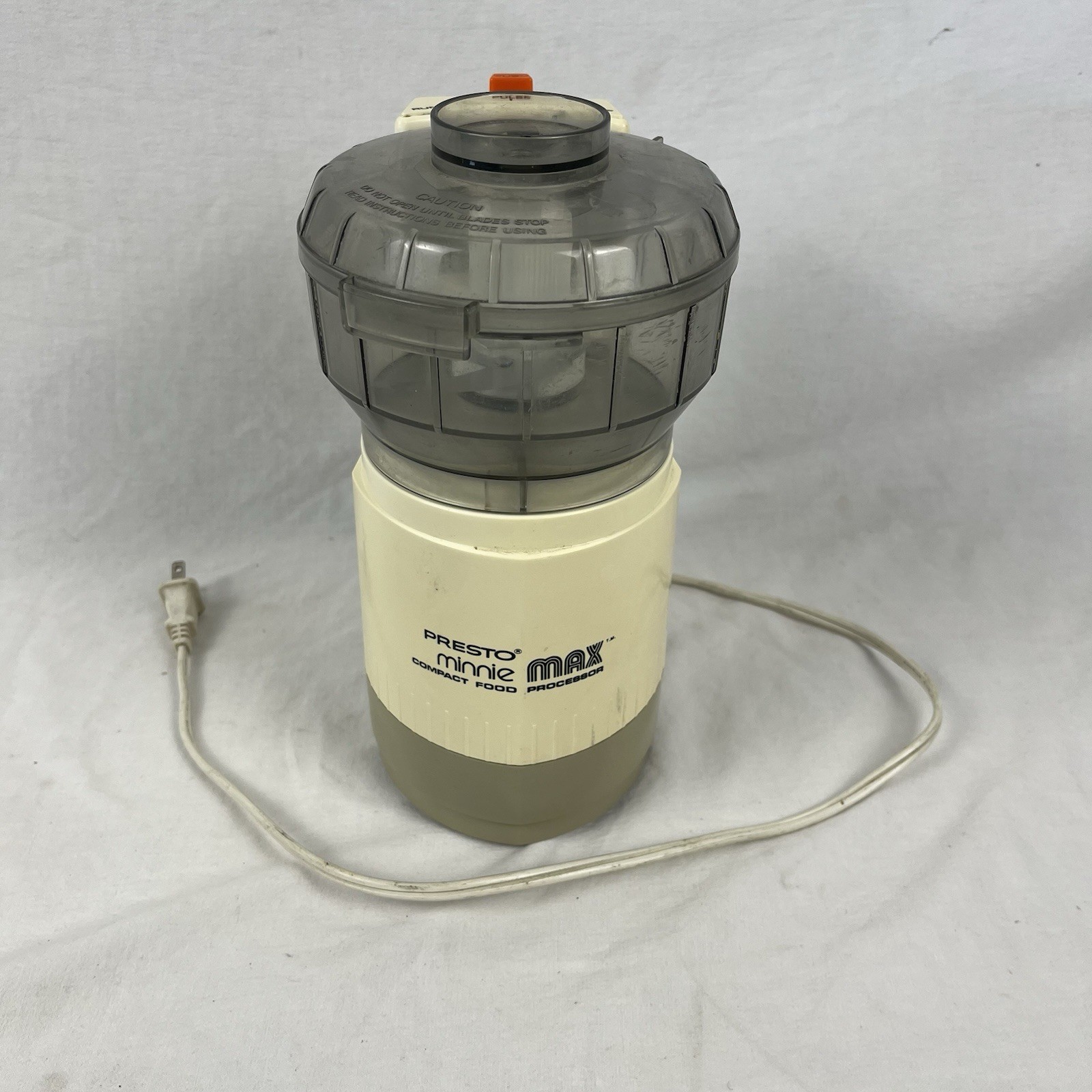 Presto Minnie Max Compact Food Processor Model 0290002 TESTED