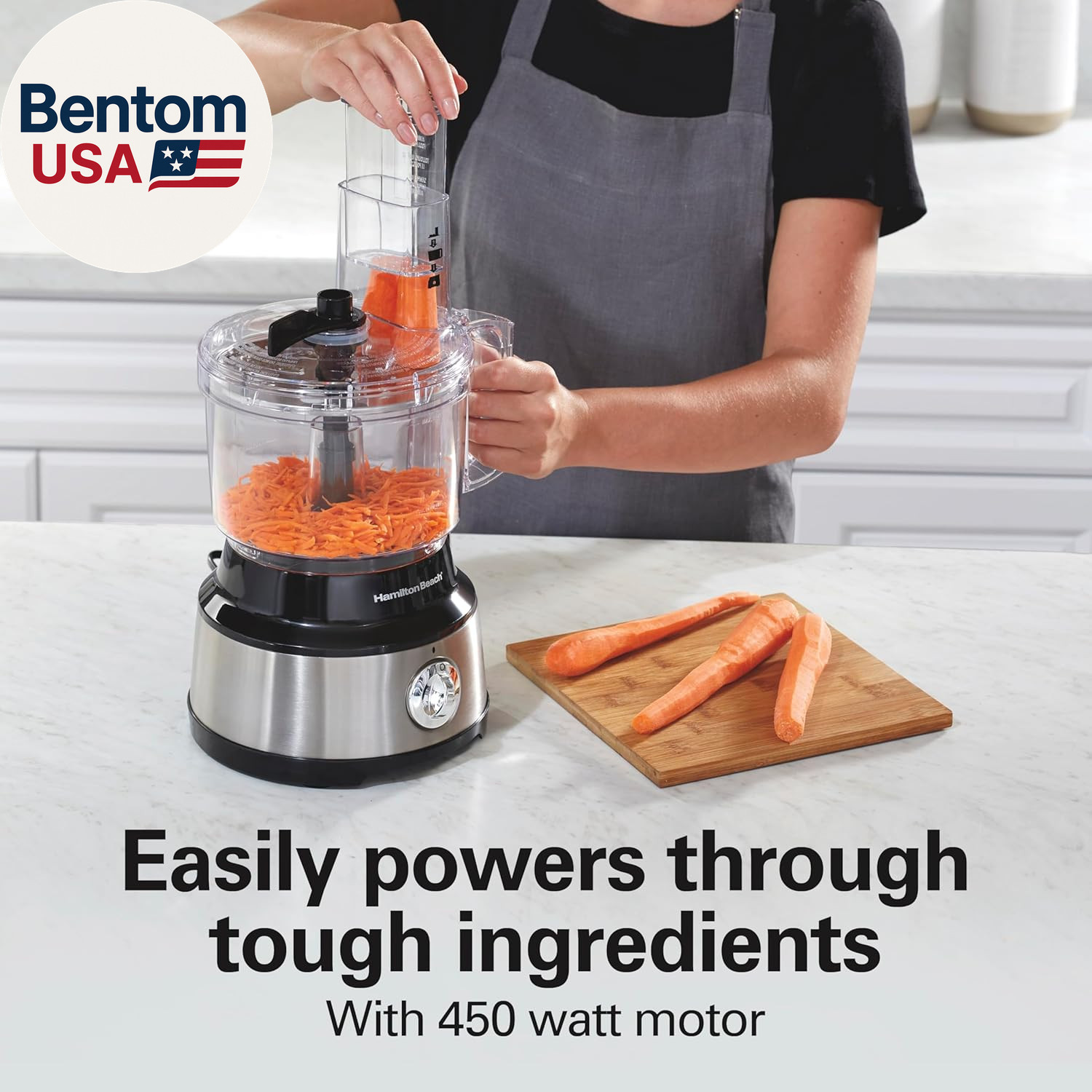 Food Processor & Vegetable Chopper for Slicing, Shredding, Mincing, and Puree, 1