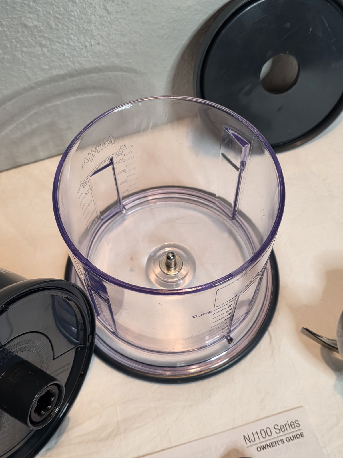 NINJA EXPRESS CHOP – FOOD PROCESSOR Tested, 4 Blade, 16 Oz,NJ100 Series w/Manual