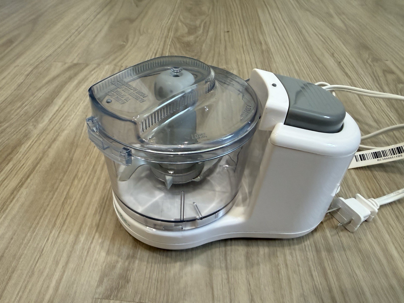 Black & Decker HandyChopper Plus Mincer Food Processor White w Box Manual HC3000