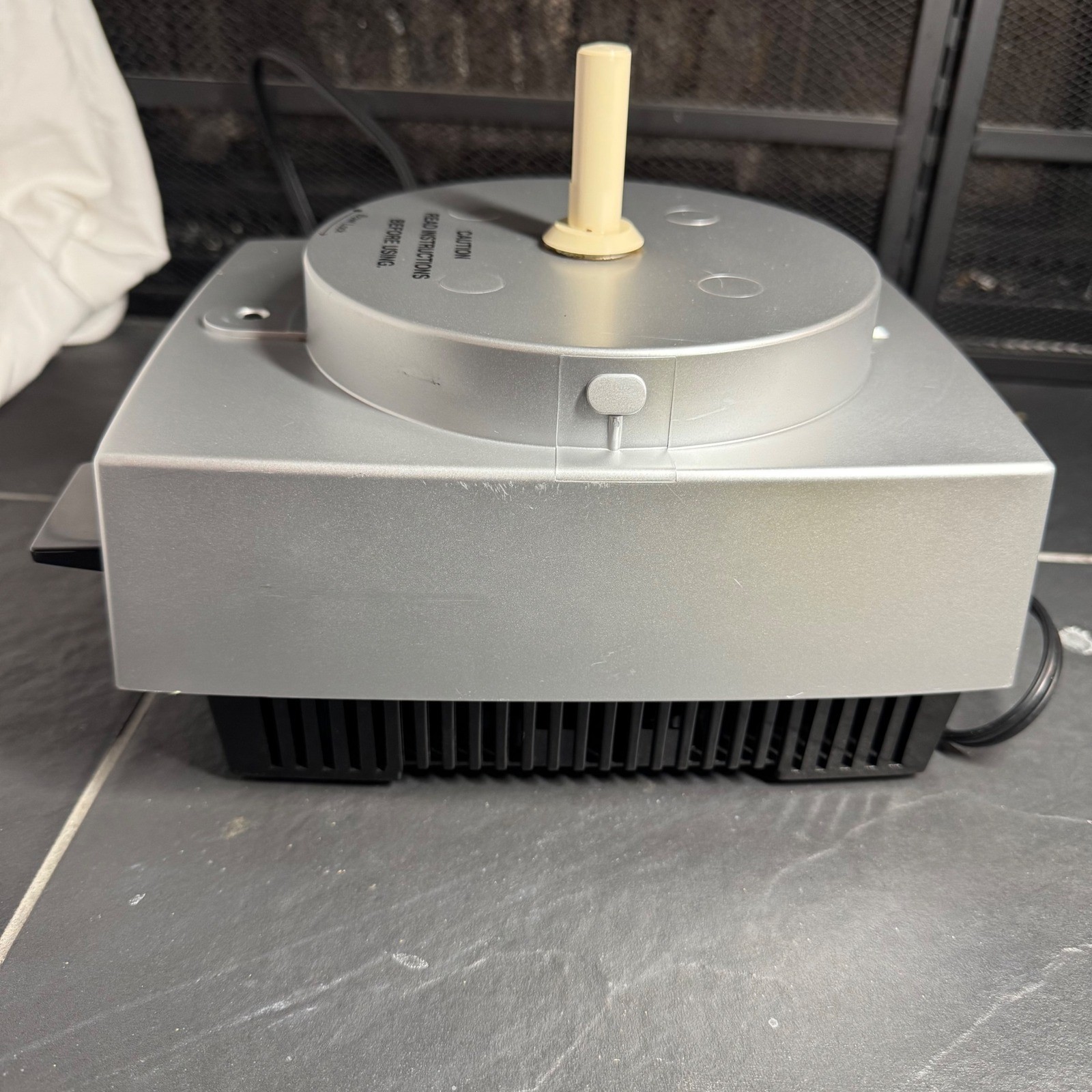 Cuisinart DLC-5 Food Processor Replacement Motor Base Silver Black 120V 5A Works