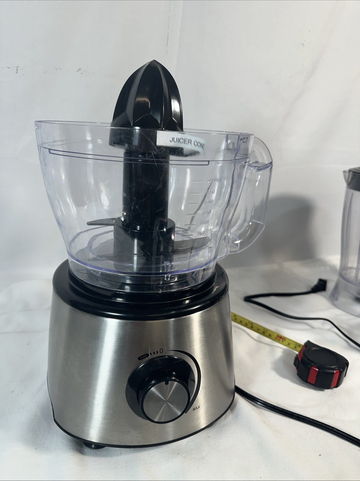 Intertek JUICER CONE ONLY for Model # CY-317S 600W Food Processor Blender NEW