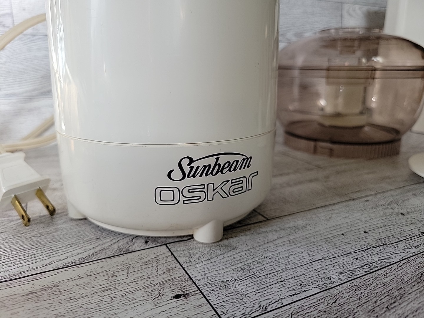 Sunbeam Oskar 14081 Food Processor FRANCE Work Bowl Lid Chopper Chute Blade Base