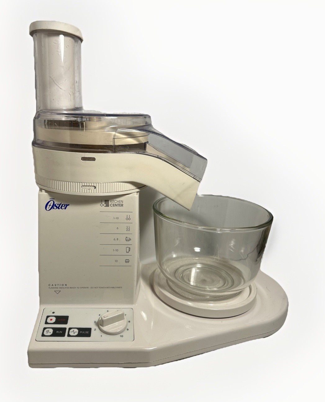 Oster Designer Kitchen Center Mixer Doughmaker Food Processor 5550-08A Working