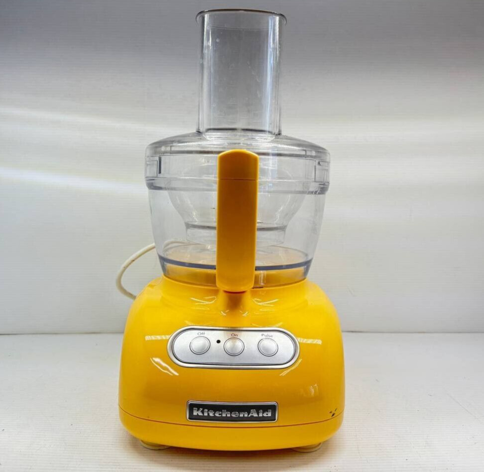 KitchenAid Food Processor KFPW740QBF1, AC 120V 60Hz 5.8A Max In Yellow Color