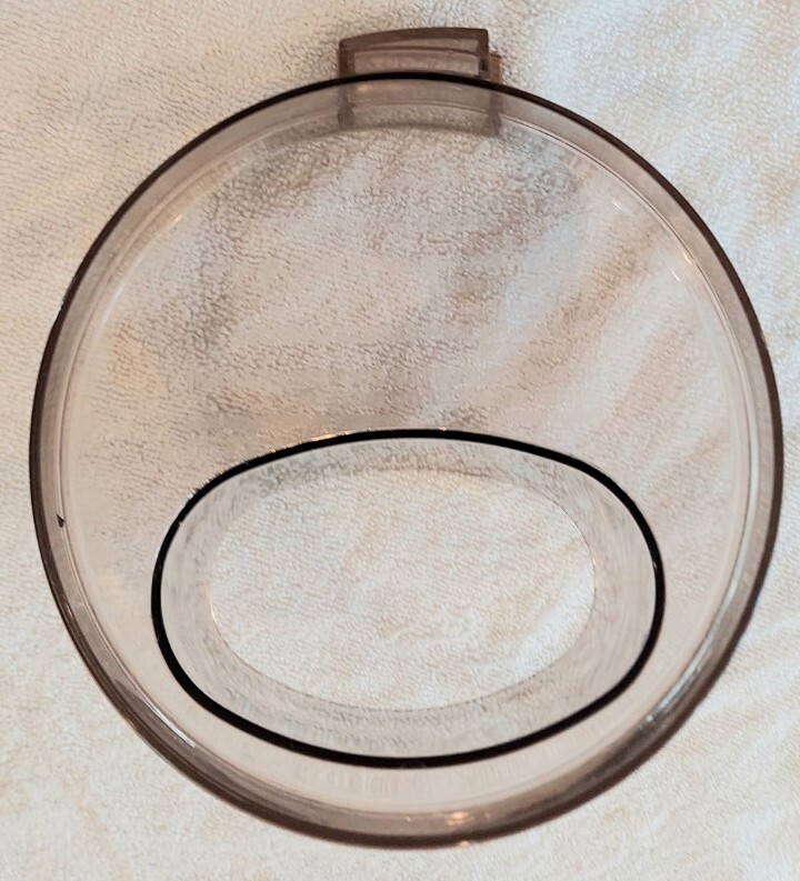 CUISINART Food Processor Work Bowl Lid Only Amber For DCL-10E