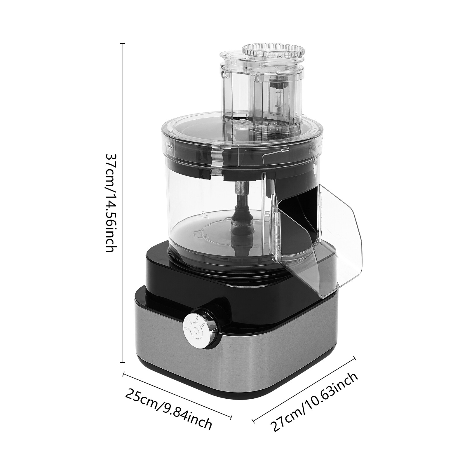 110V Electric Food Processor Vegetable Chopper Grinder Machine Commercial Home